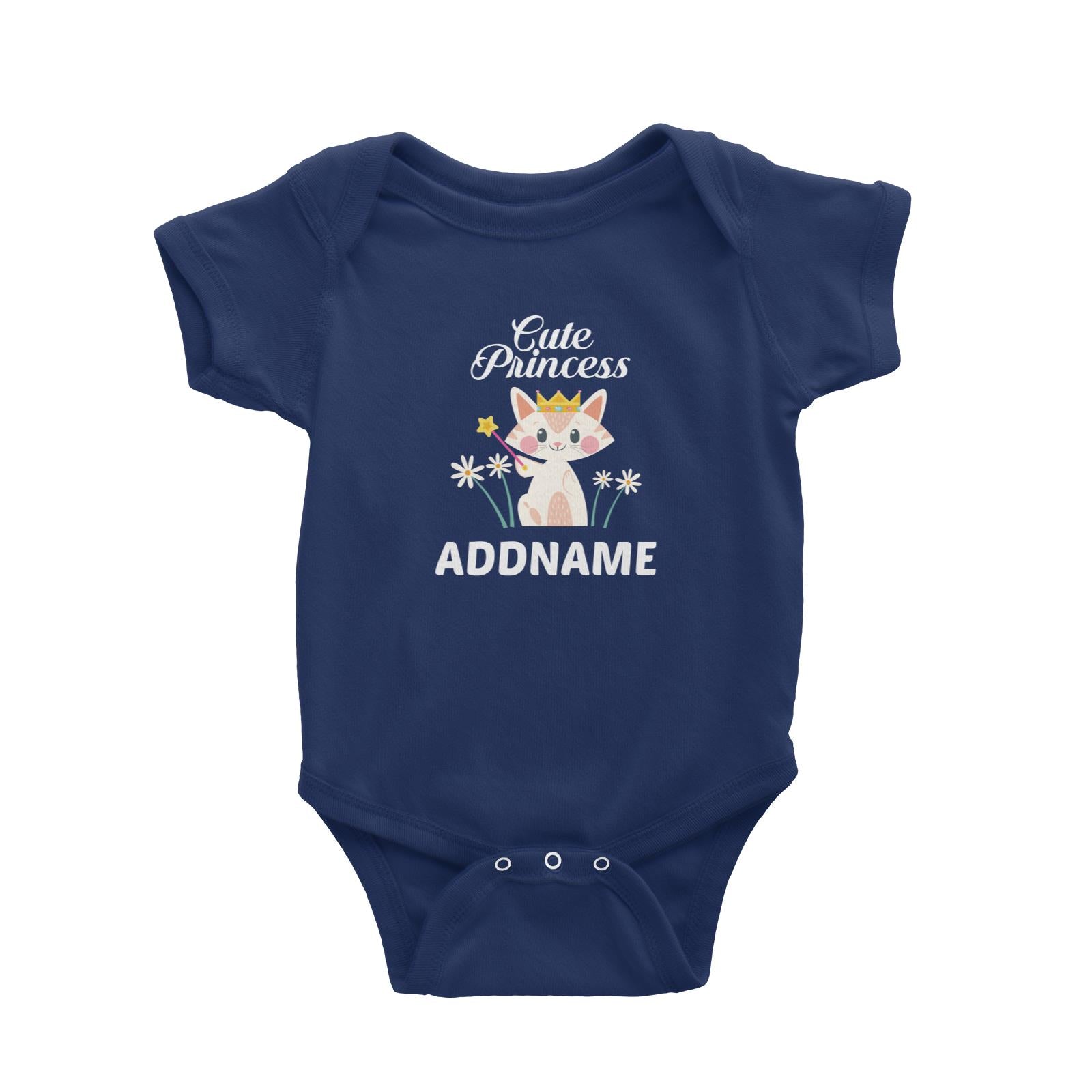 Cute Princess Addname Baby Romper