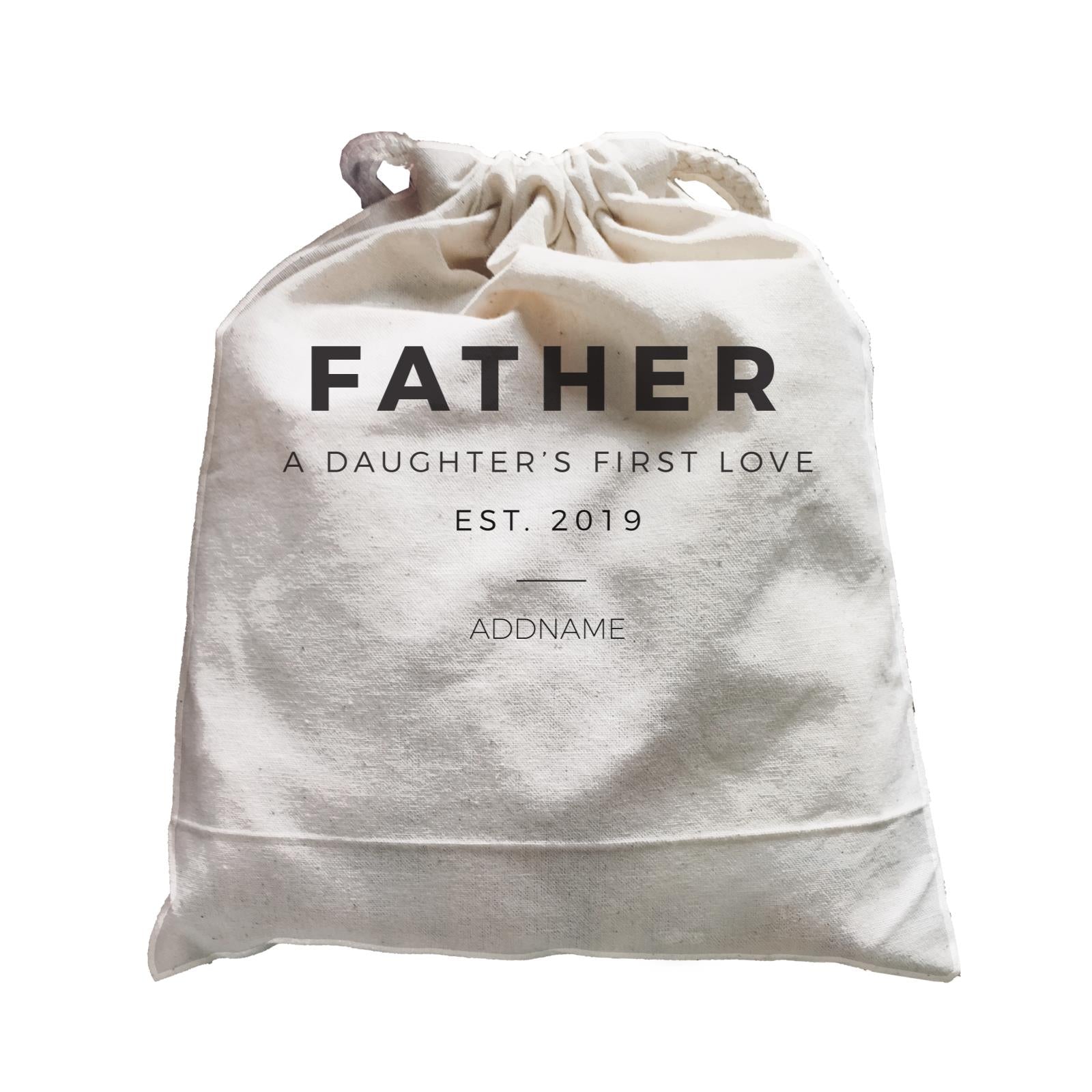 Father First A Daughters First Love Addname With Date Satchel