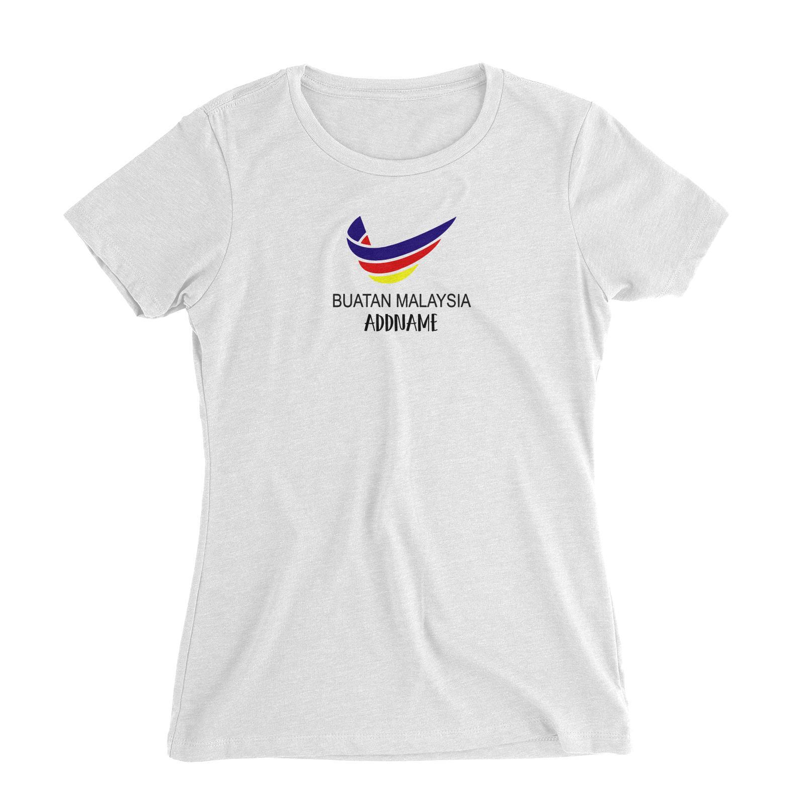 Logo Buatan Malaysia Women's Slim Fit T-Shirt