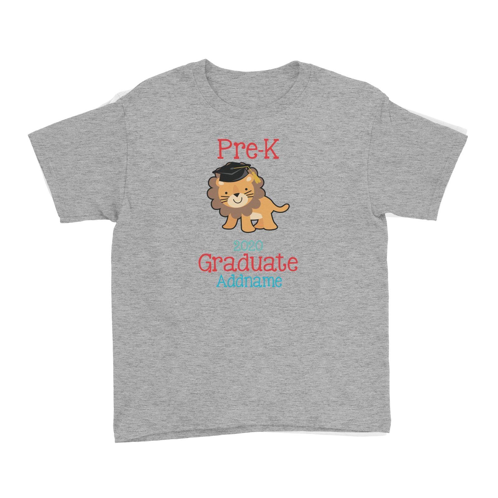 Graduation Series Graduation Lion Pre-K Kid's T-Shirt