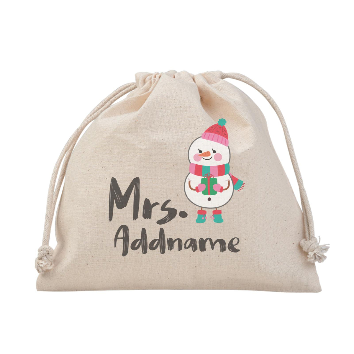 Christmas Series Mrs. Snowman Satchel