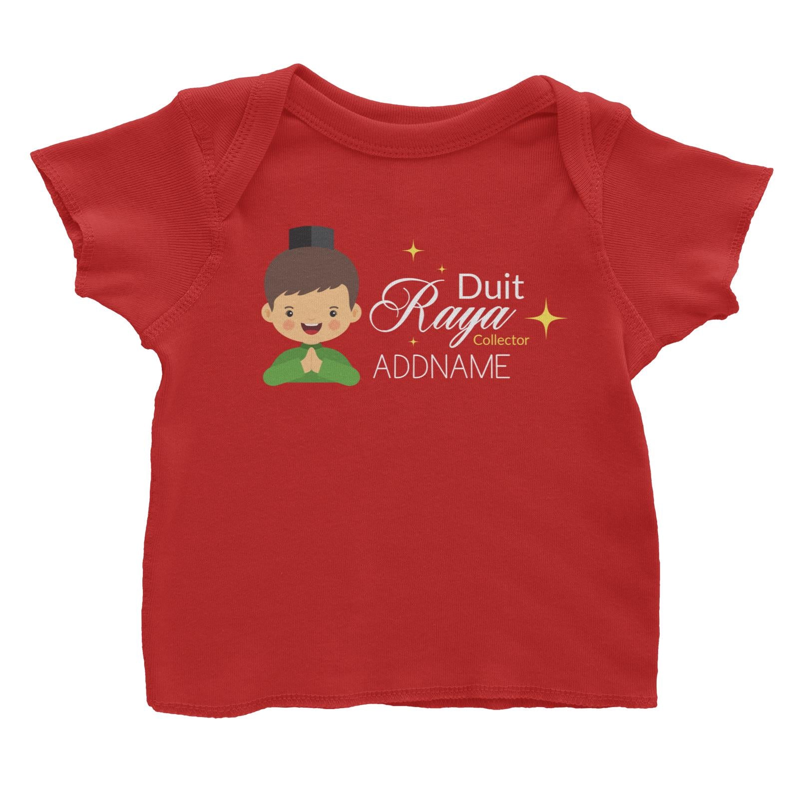 Duit Raya Collector Man Baby T-Shirt  Personalizable Designs Sweet Character