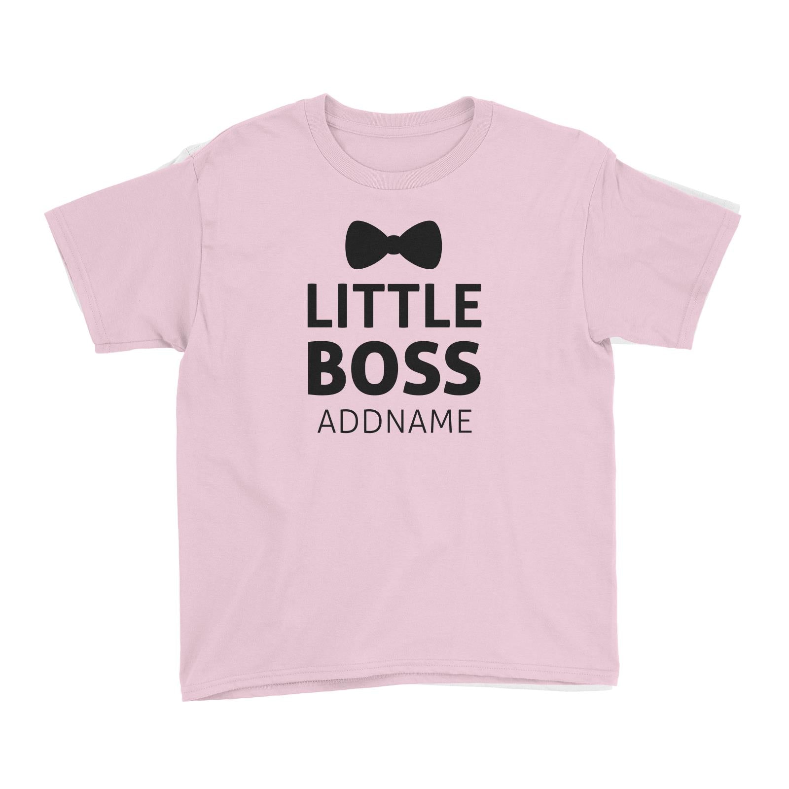 Little Boss With Bow Tie Kid's T-Shirt