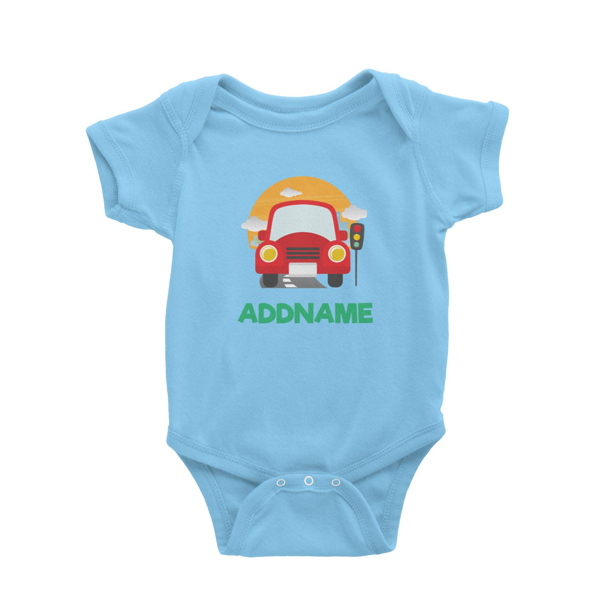 Cute Cars  Baby Romper