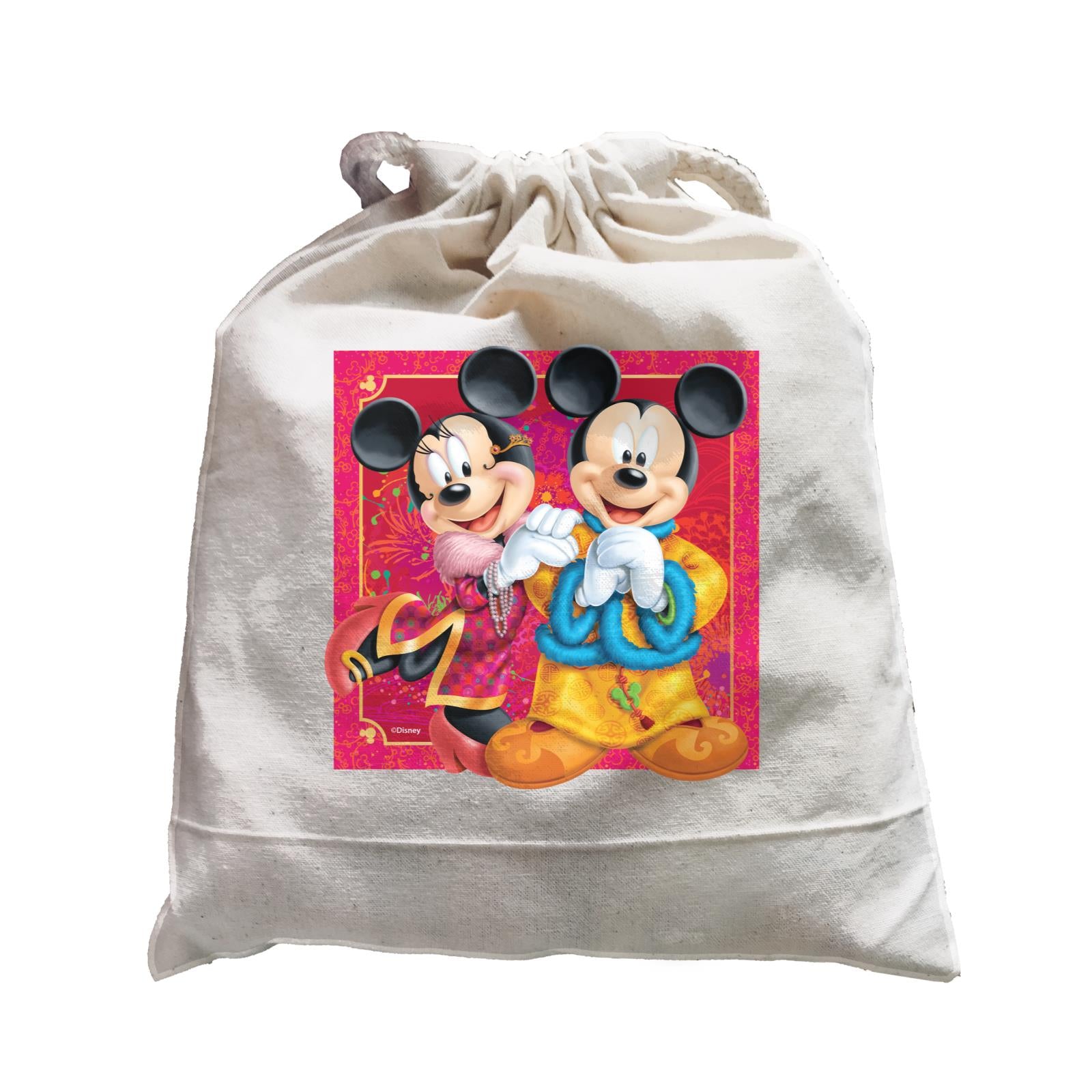 Disney CNY Mickey And Minnie Non Personalised SAT Satchel