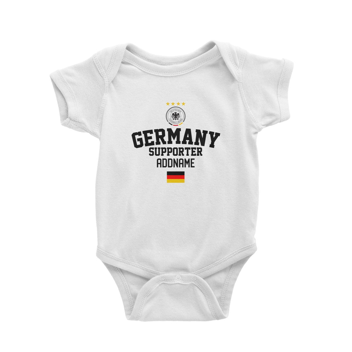 Germany Supporter World Cup Addname Baby Romper