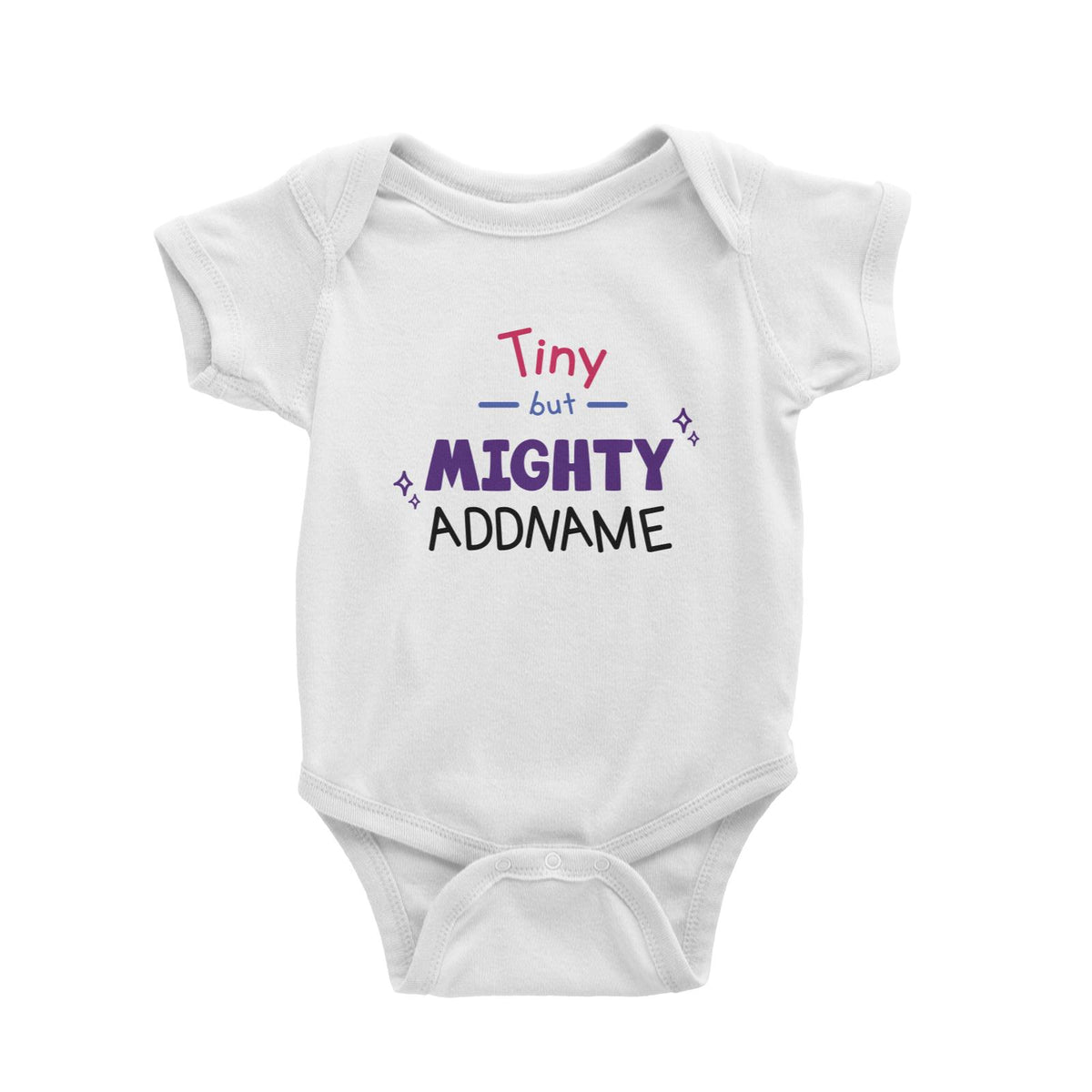 Children's Day Gift Series Tiny But Mighty Addname Baby Romper