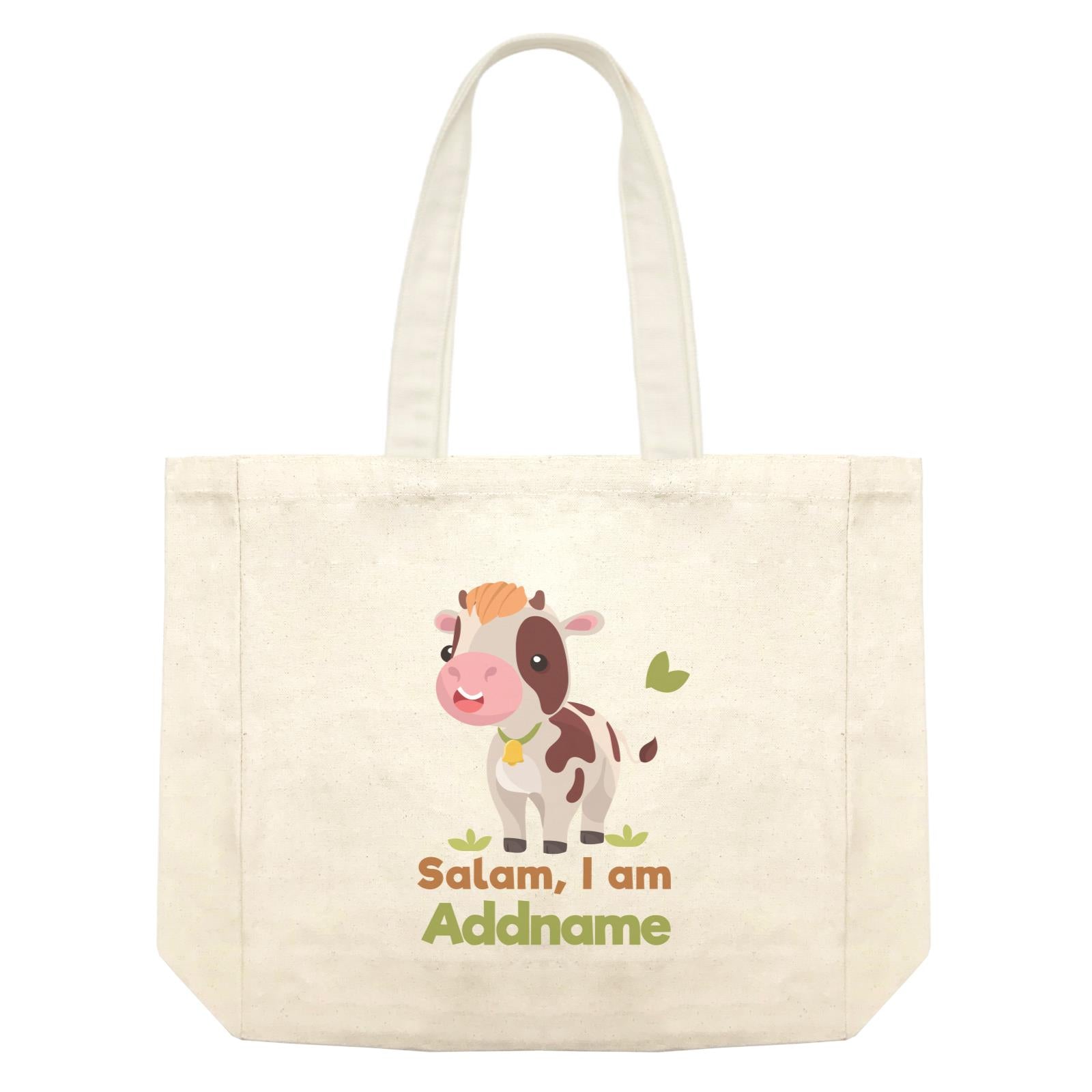 Cow Salam I Am Addname Shopping Bag