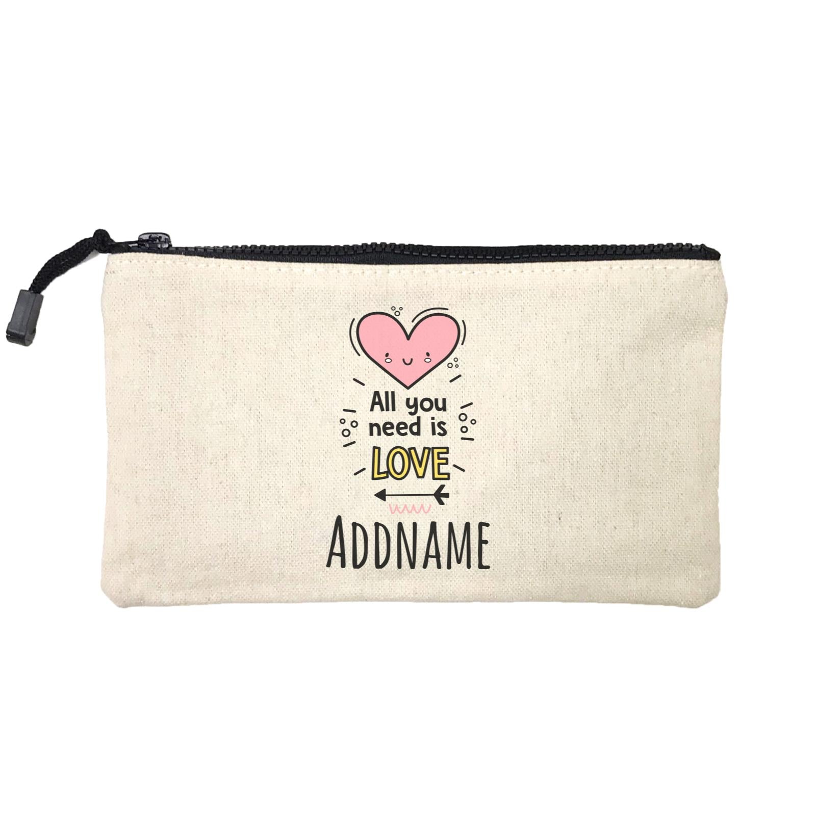 Drawn Baby Elements All You Need Is Love Addname Mini Accessories Stationery Pouch