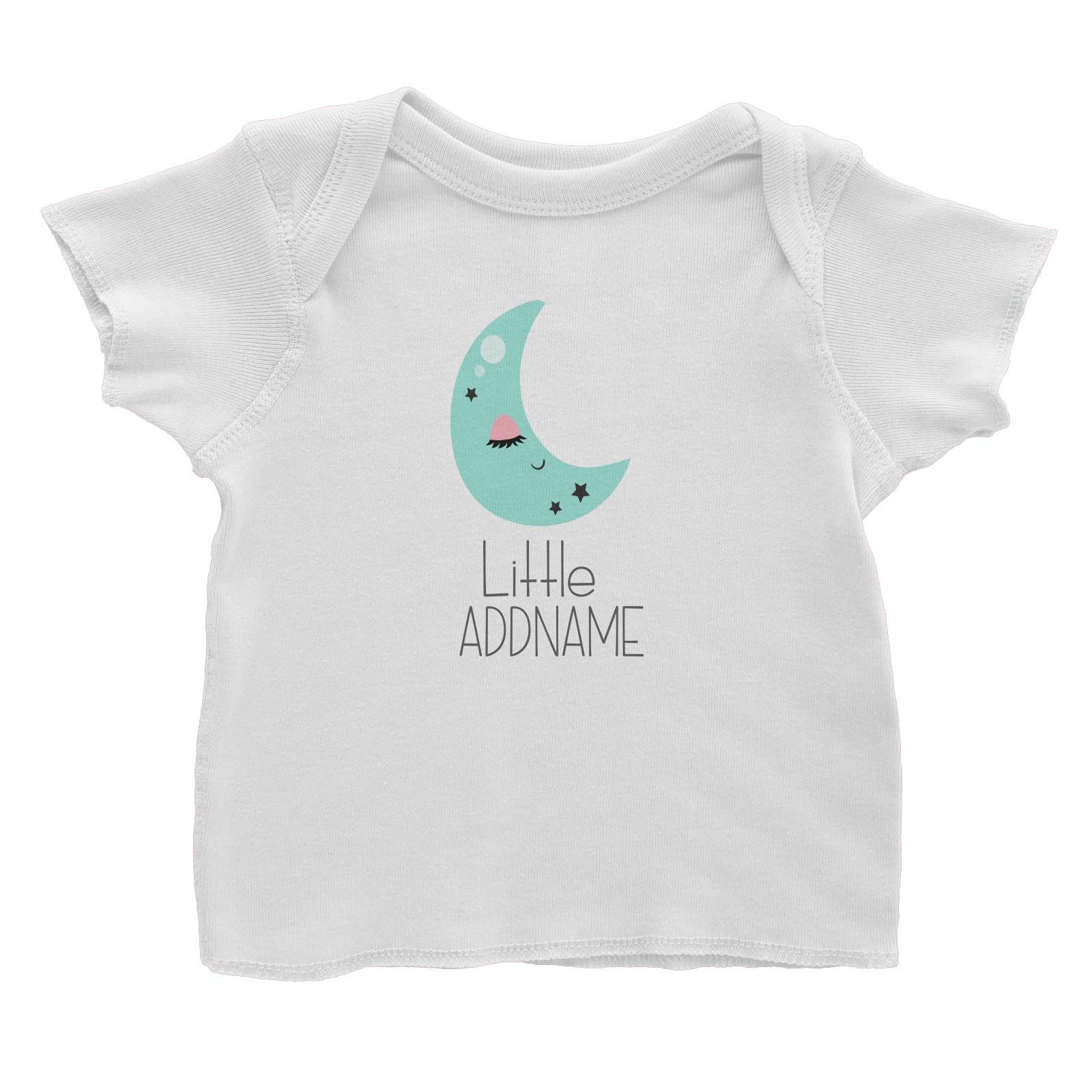 Nursery Animals Little Moon Addname Baby T-Shirt