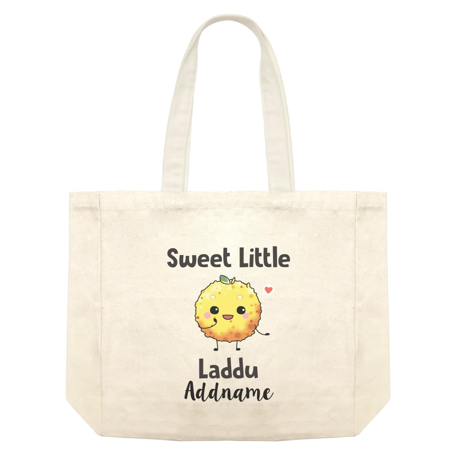 Deepavali Cute Sweet Little Laddu Addname Shopping Bag