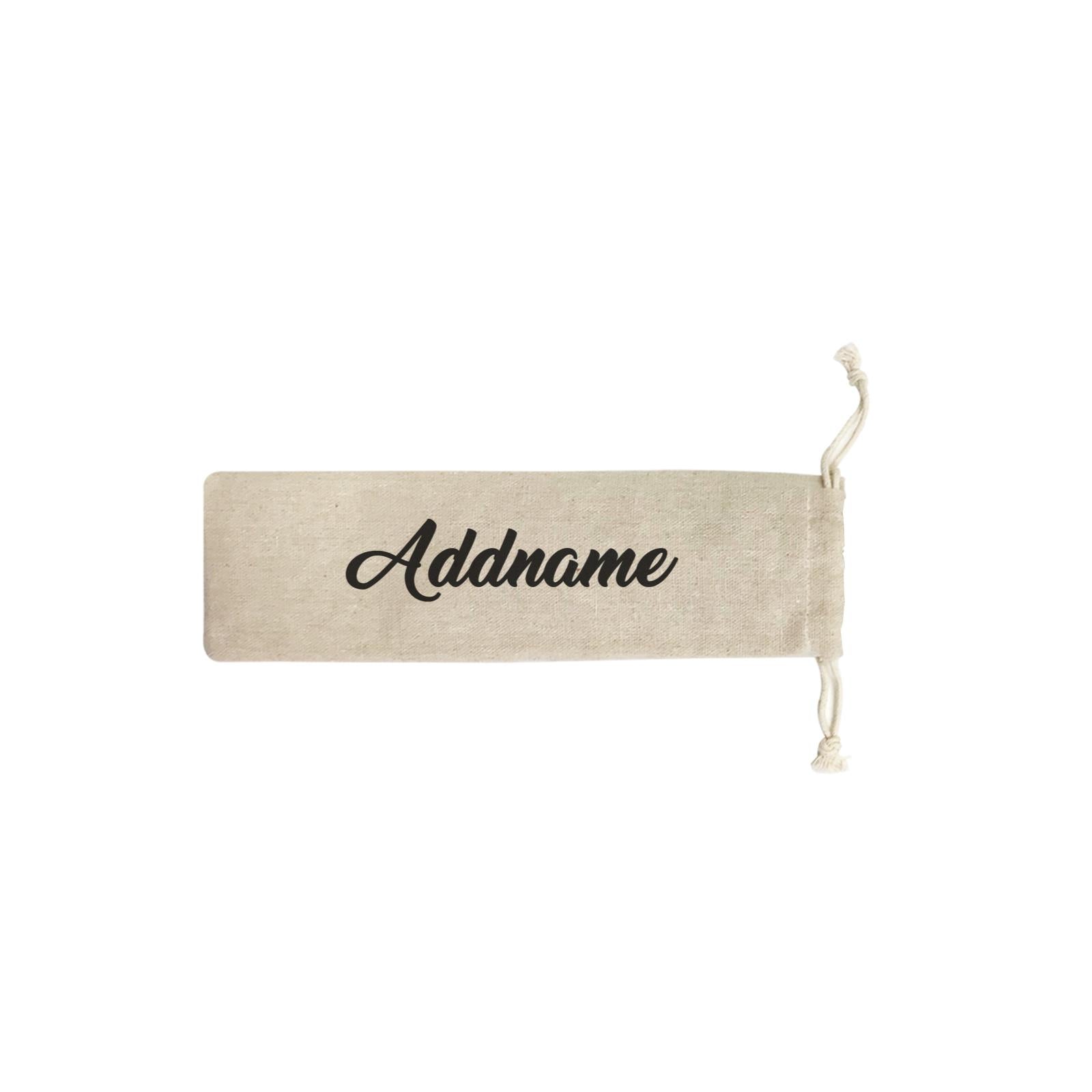 Basic Straw Betty Addname SB Straw Pouch (No Straws included)