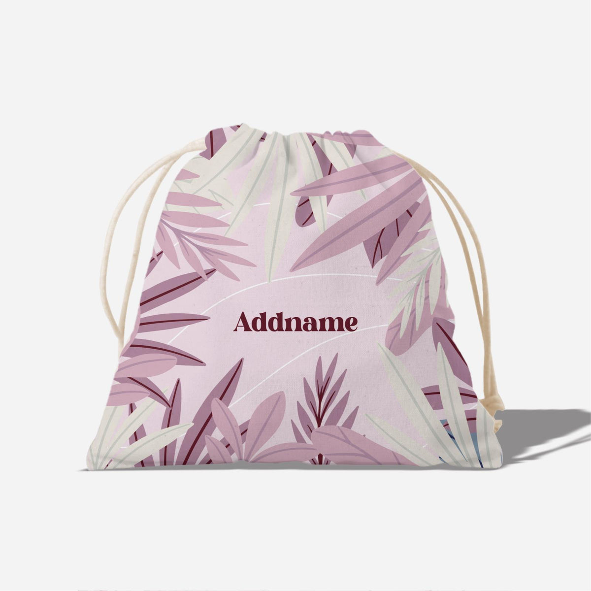 Suasana Series Full Print Satchel - Ash Pink