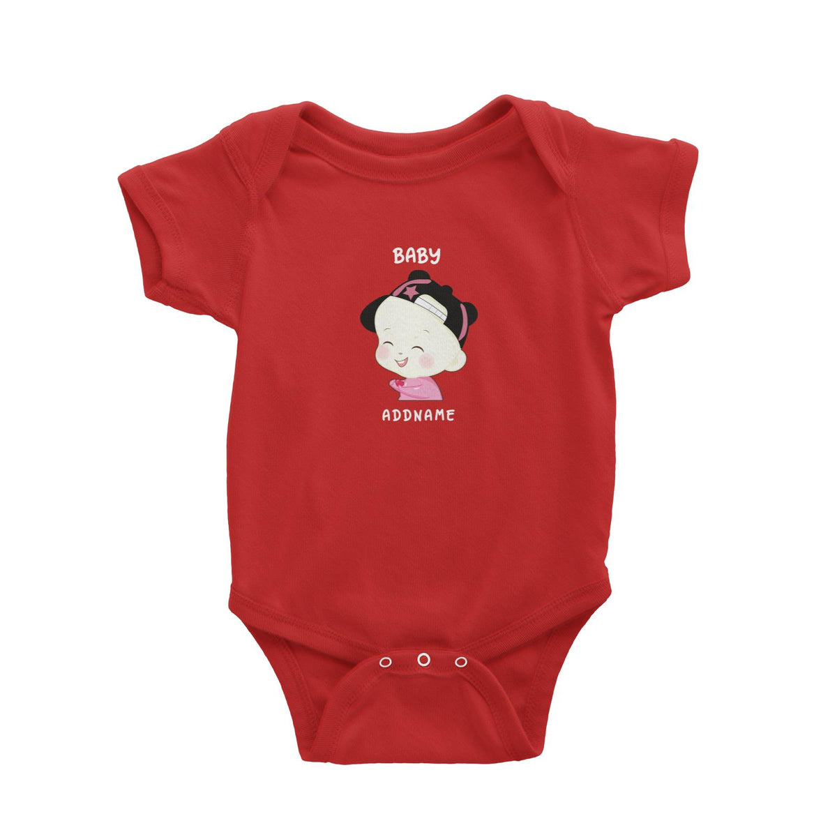 My Lovely Family Series Baby Girl Addname Baby Romper