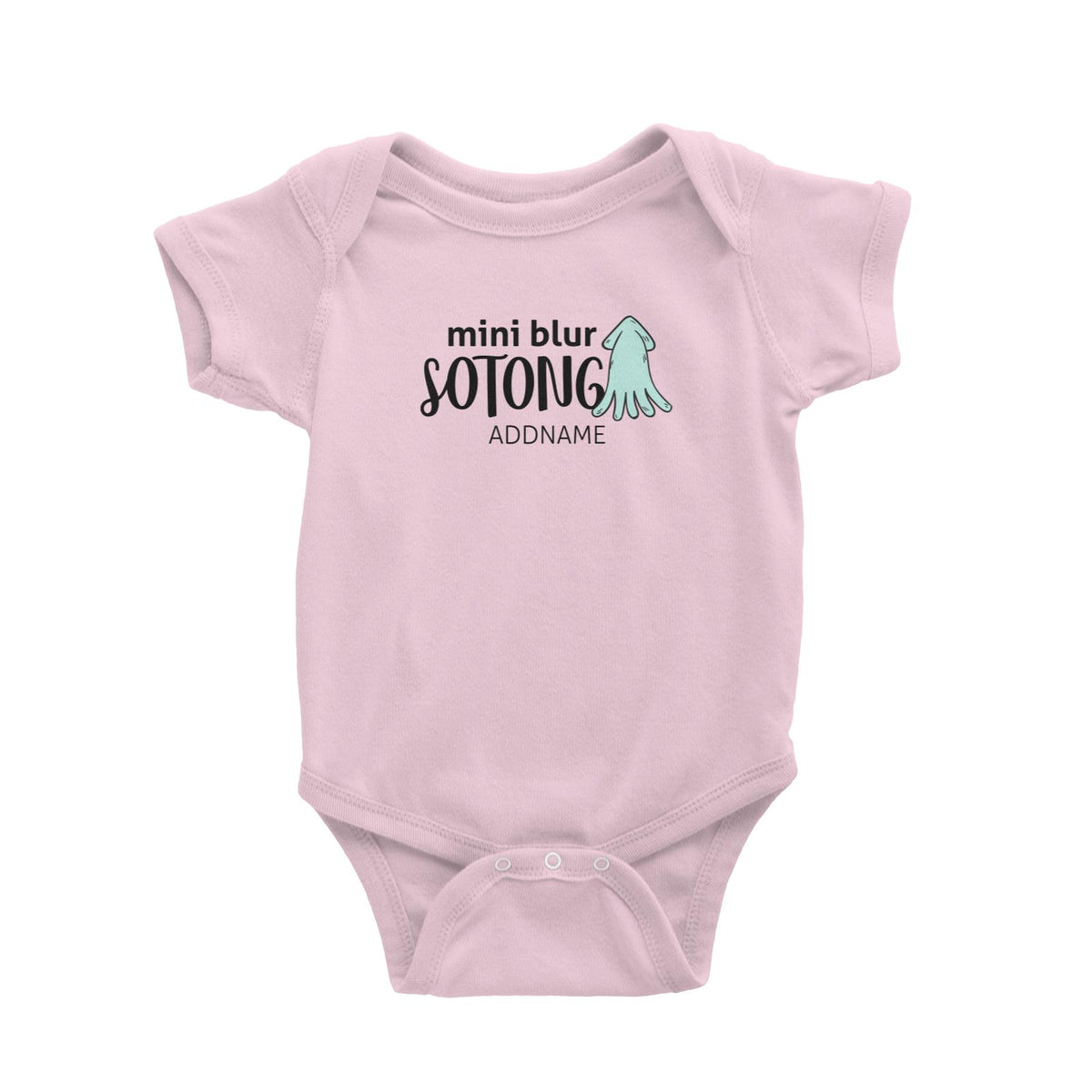 Mini Blur Sotong Baby Romper