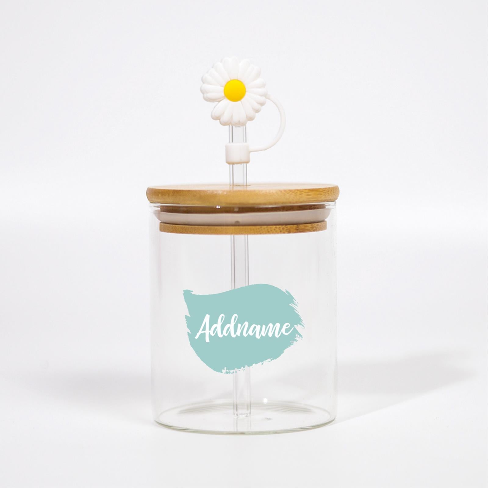 Brush Stroke Canicup - Turquoise