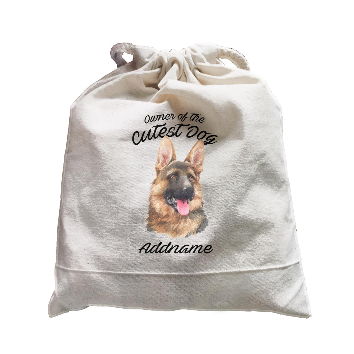 Watercolor Dog Owner Of The Cutest Dog German Shepherd Addname Satchel