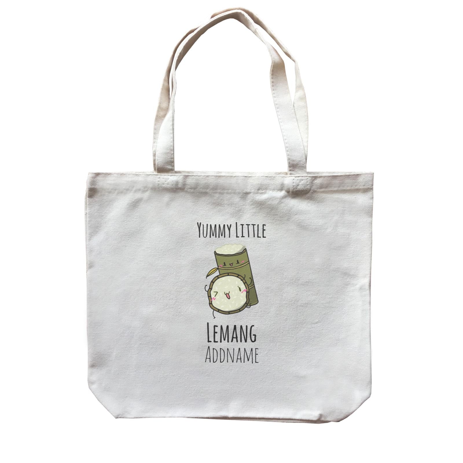 Raya Kuih Savoury Yummy Little Lemang Addname Canvas Bag