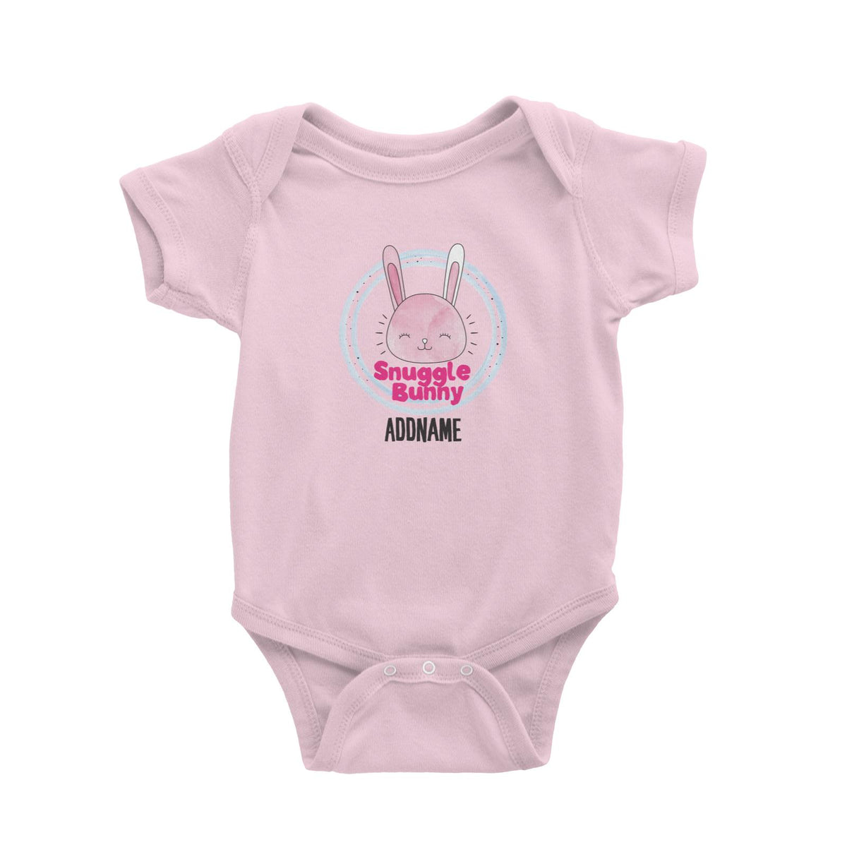 Cool Vibrant Series Snuggle Bunny Addname Baby Romper