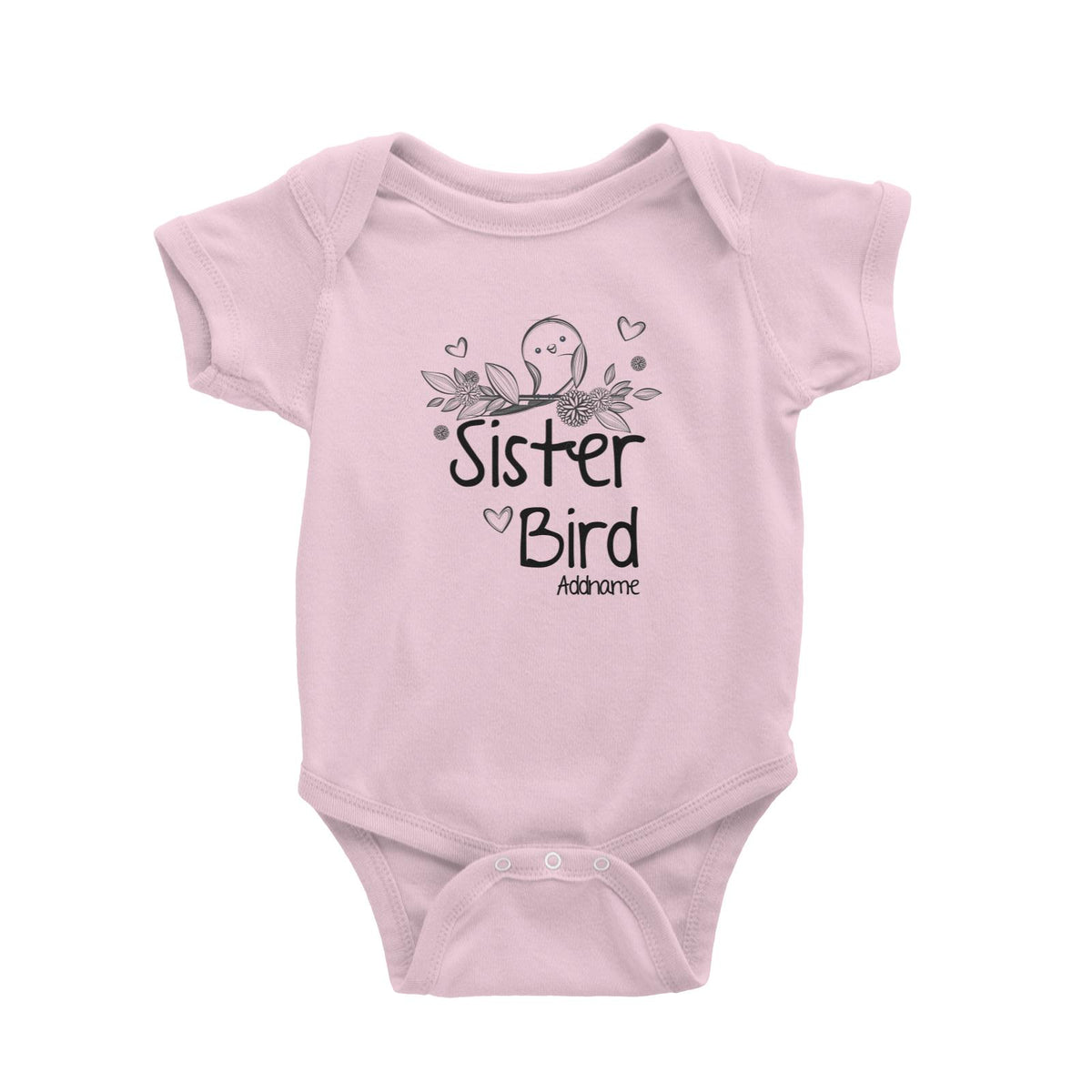 Sister Bird Baby Romper