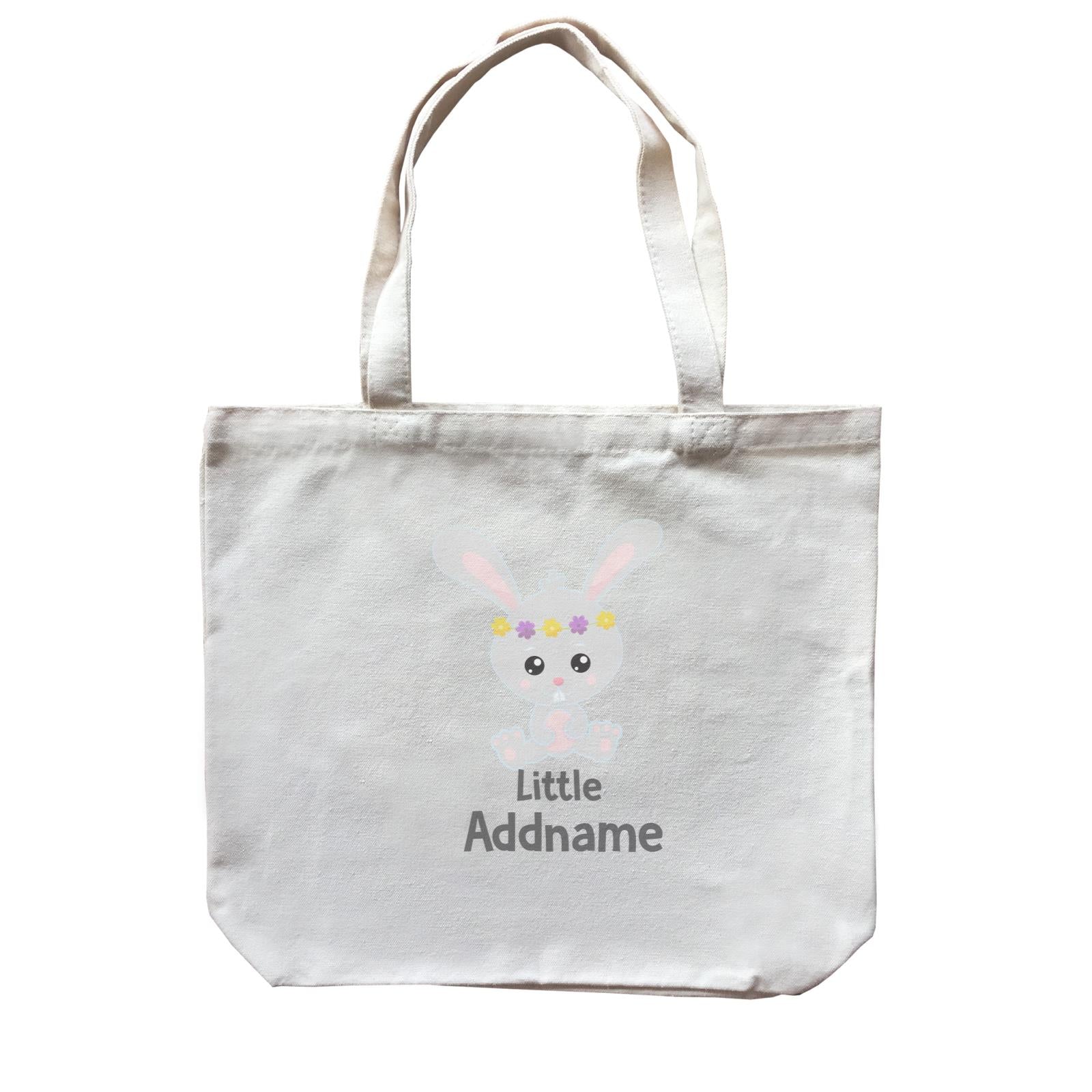 Spring Animals Rabbit Little Addname Canvas Bag