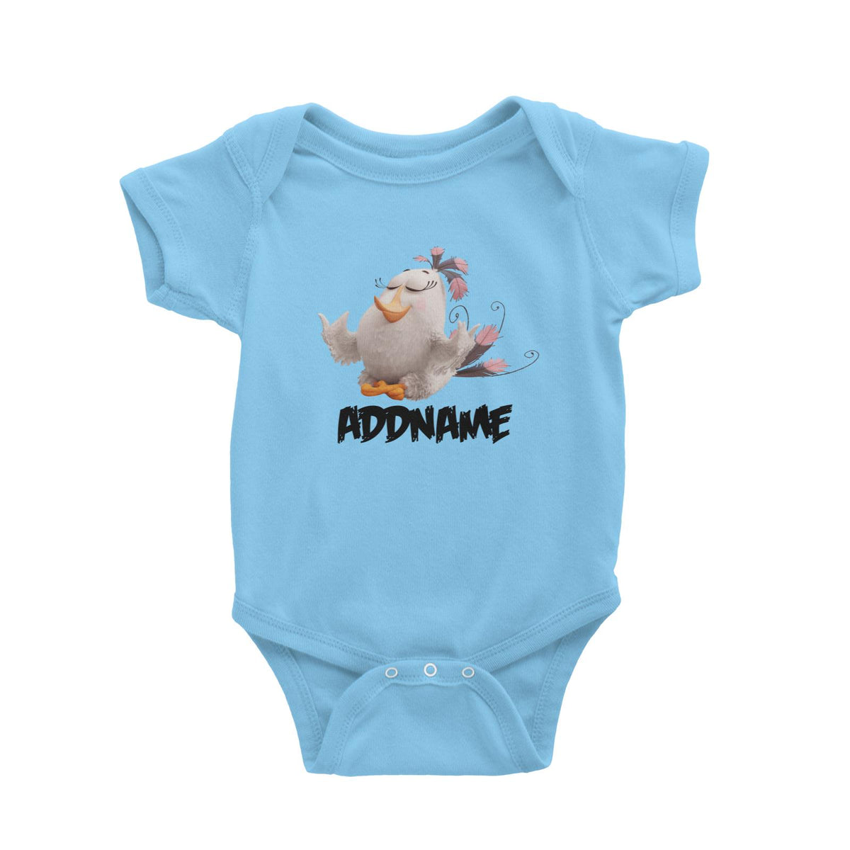 Angry Bird Matilda Addname Baby Romper
