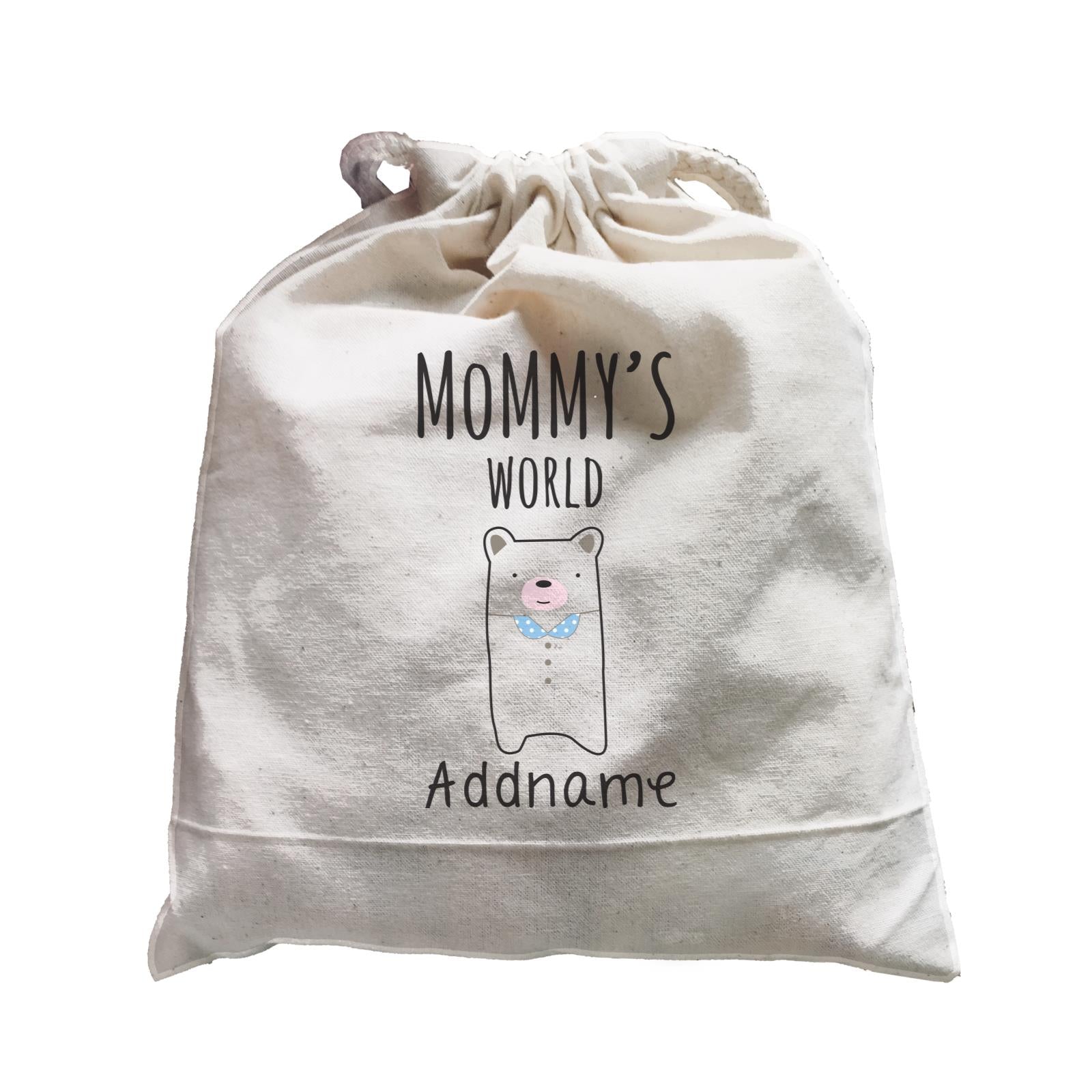 Cute Animals and Friends Series 2 Bear Mommy's World Addname Satchel