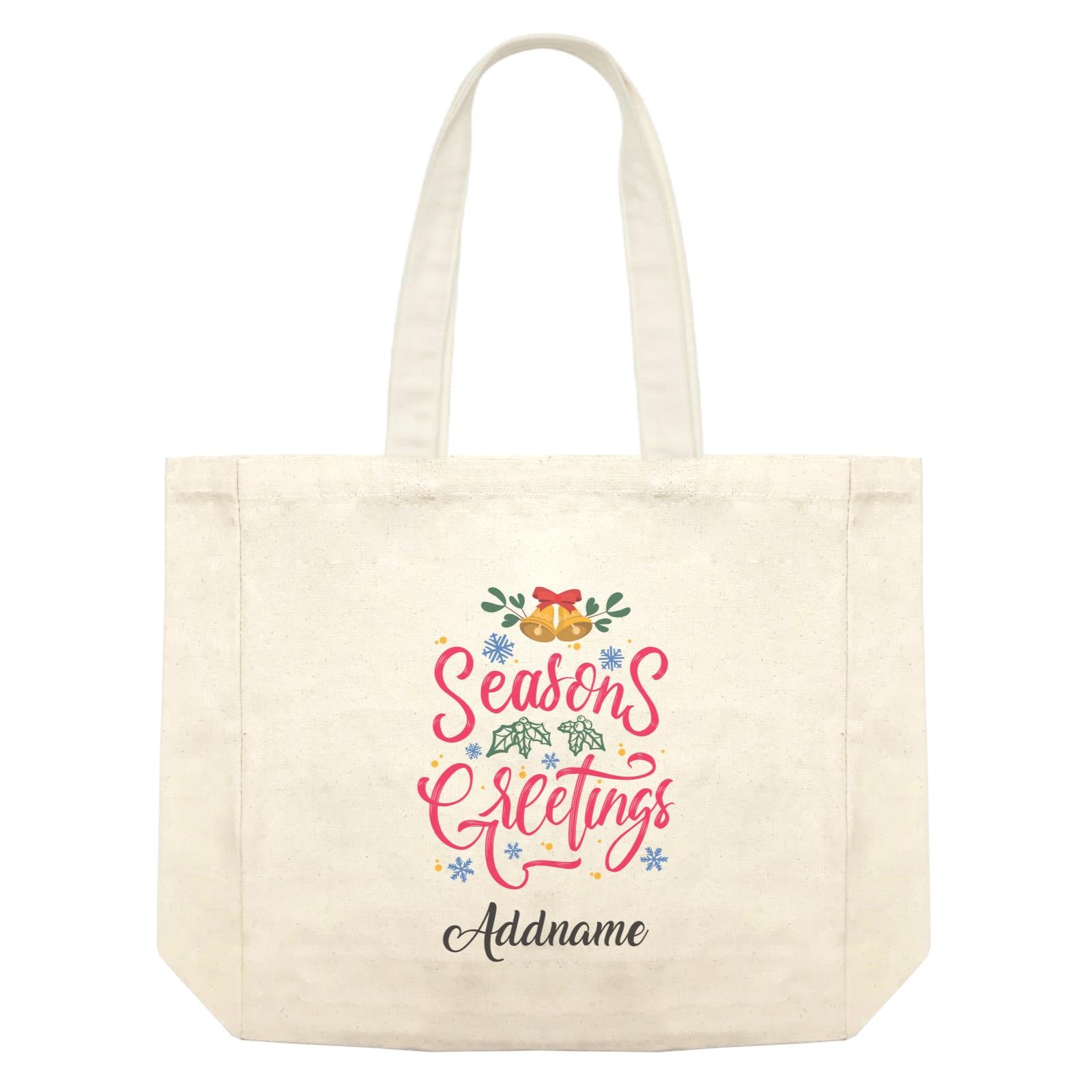 Christmas Series Season's Greetings Shopping Bag