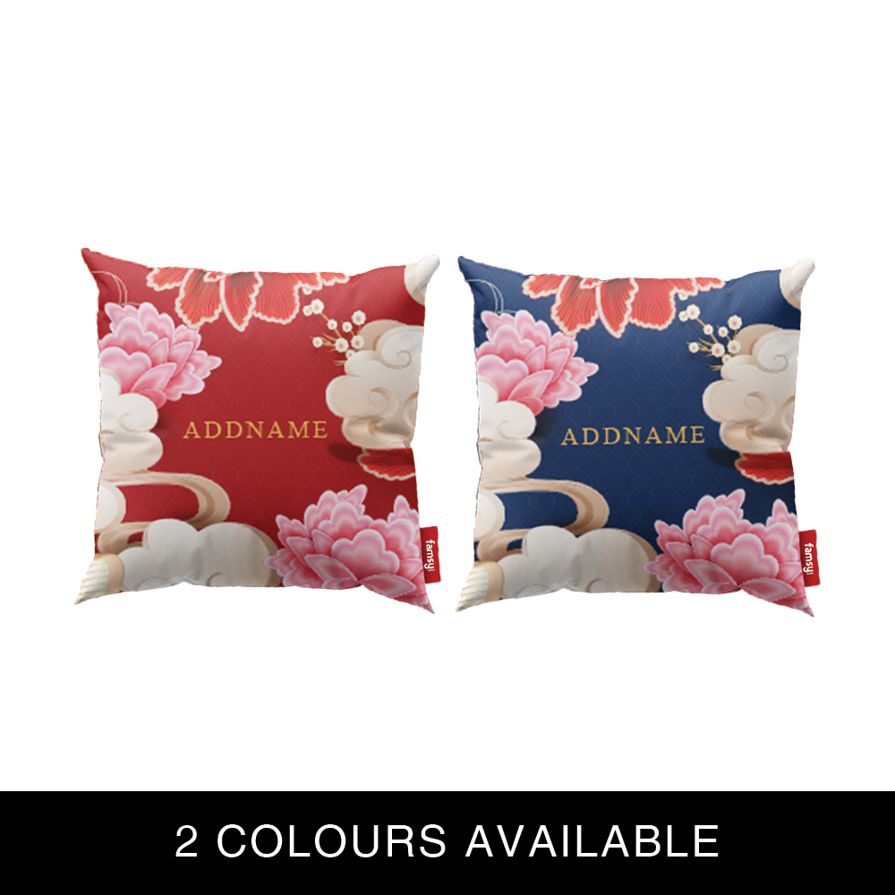 Endless Flourish Series - Full Print Cushion Cover with Inner Cushion