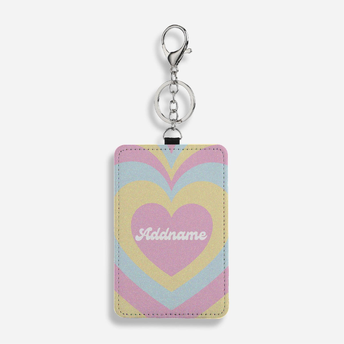 Affection Series Cardholder Keyring - Bubblegum