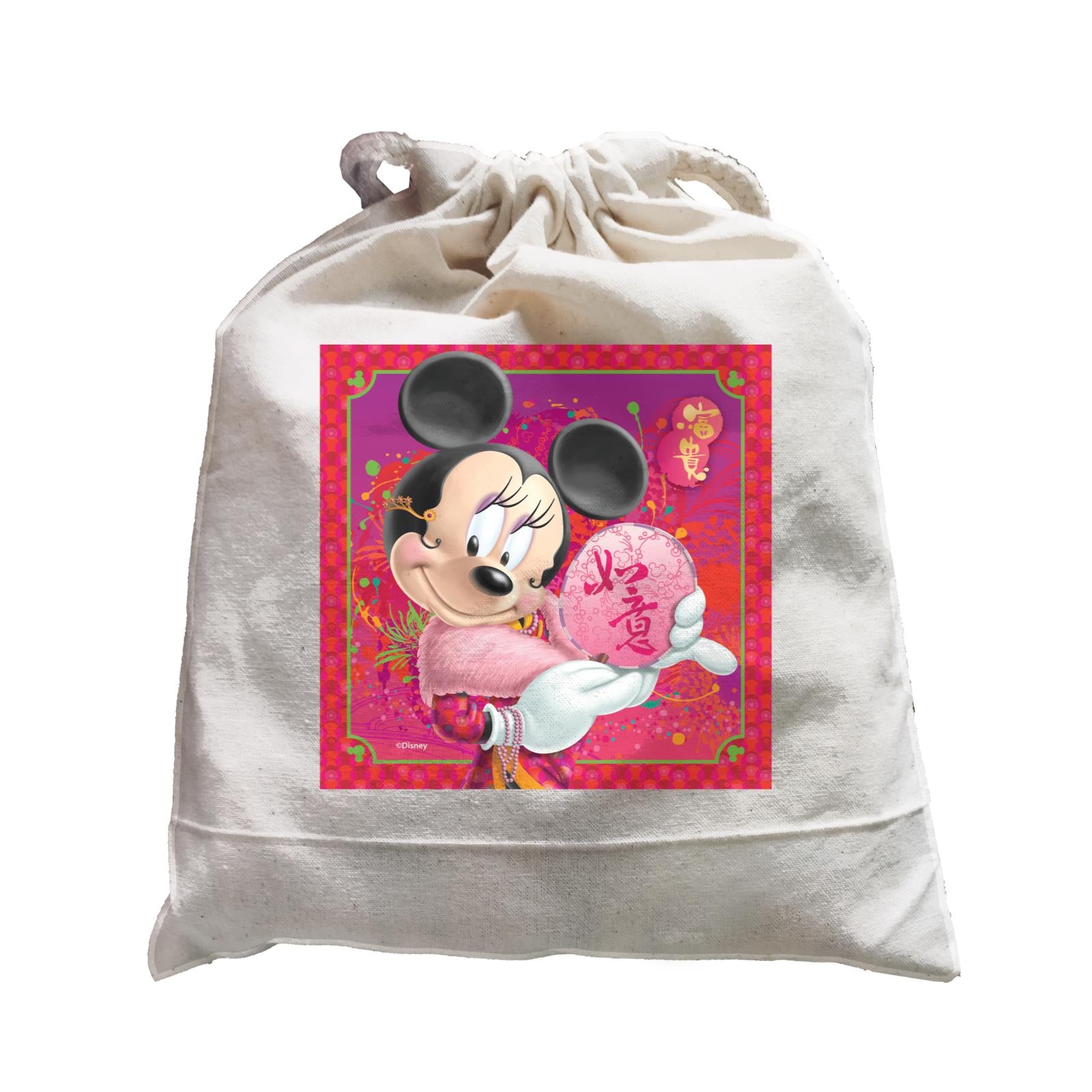 Disney CNY Minnie With Fan Non Personalised SAT Satchel
