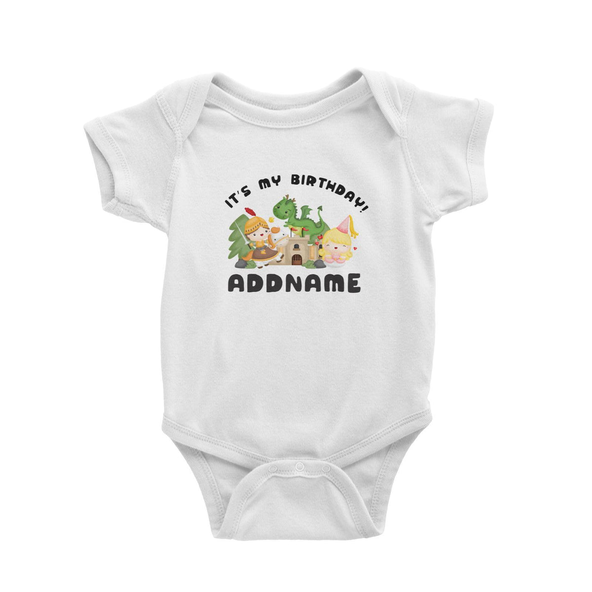 Birthday Royal Group It's My Birthday Addname Baby Romper