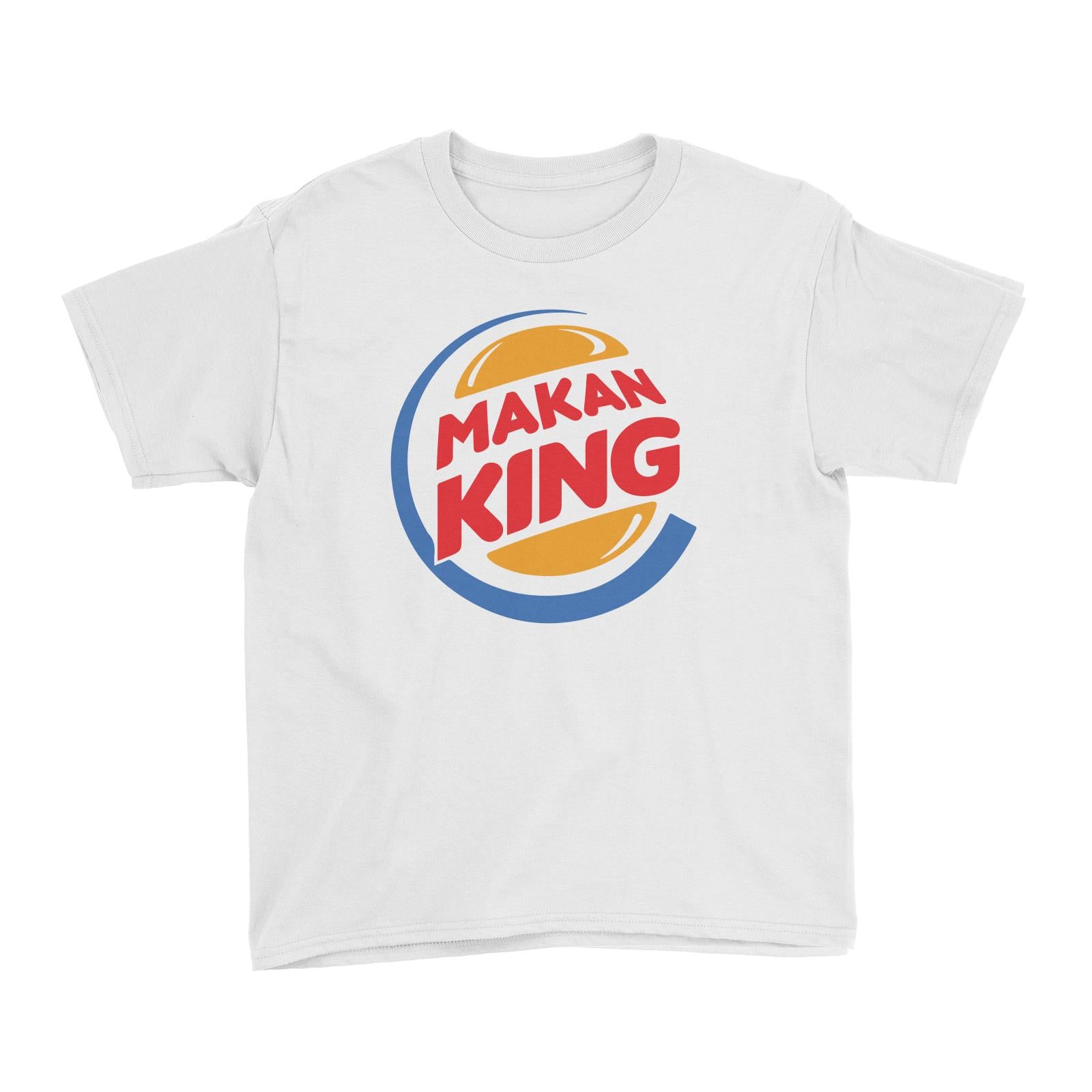 Slang Statement Makan King Kid's T-Shirt
