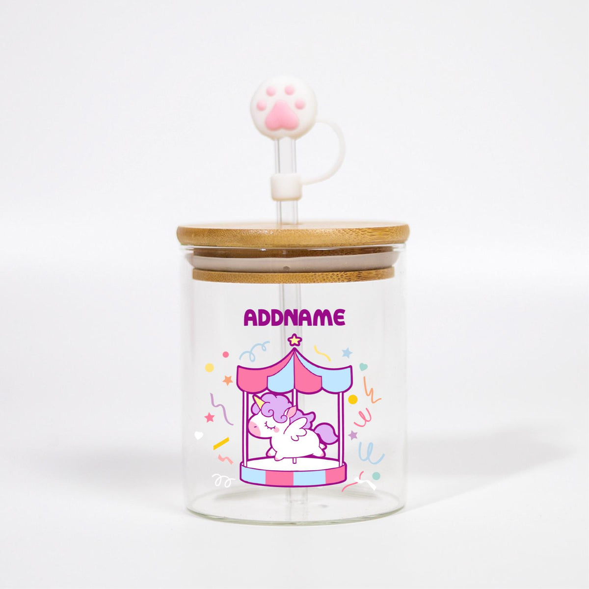 Cutesy Series Canicup - Unicorn Merry Go Round