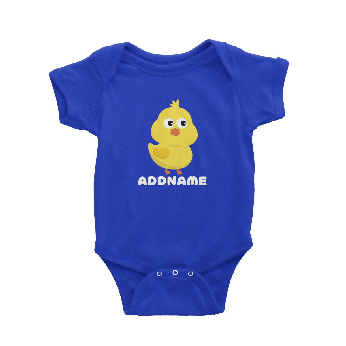 Farm Chick Addname Baby Romper
