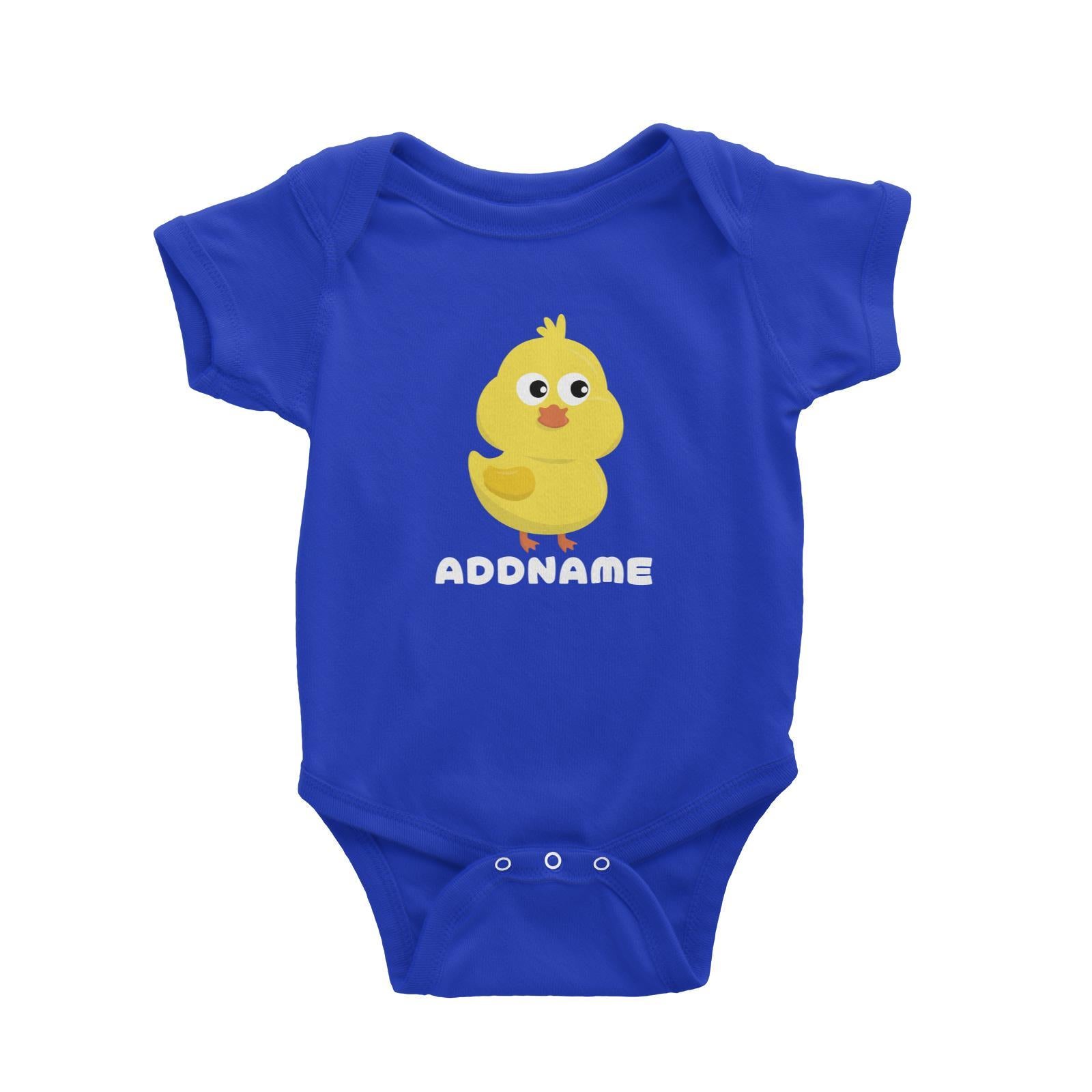 Farm Chick Addname Baby Romper