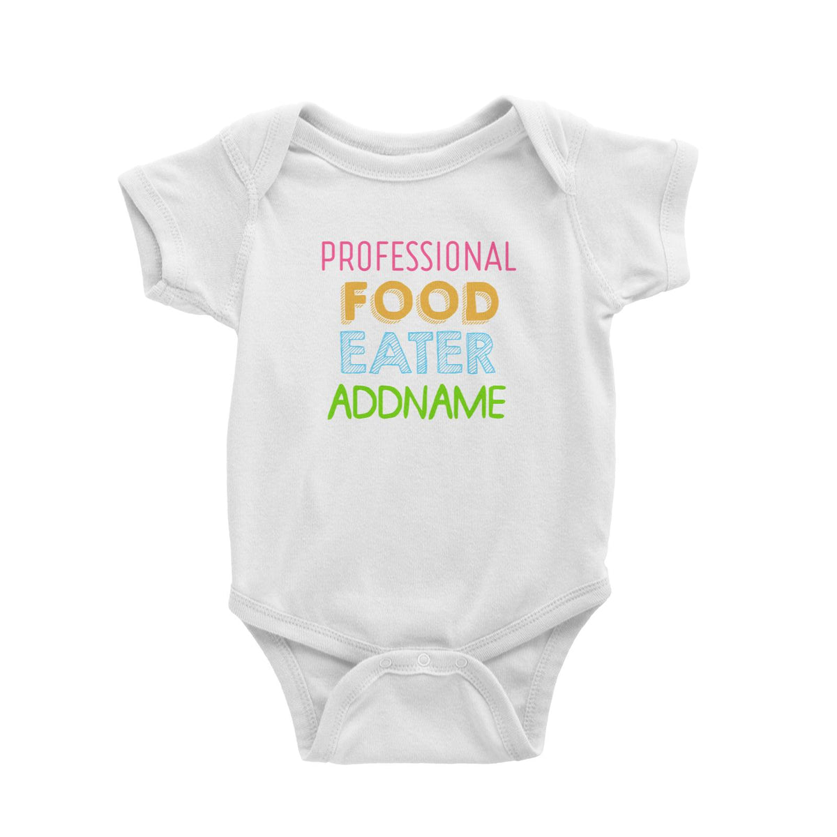 Professional Food Eater Addname Baby Romper