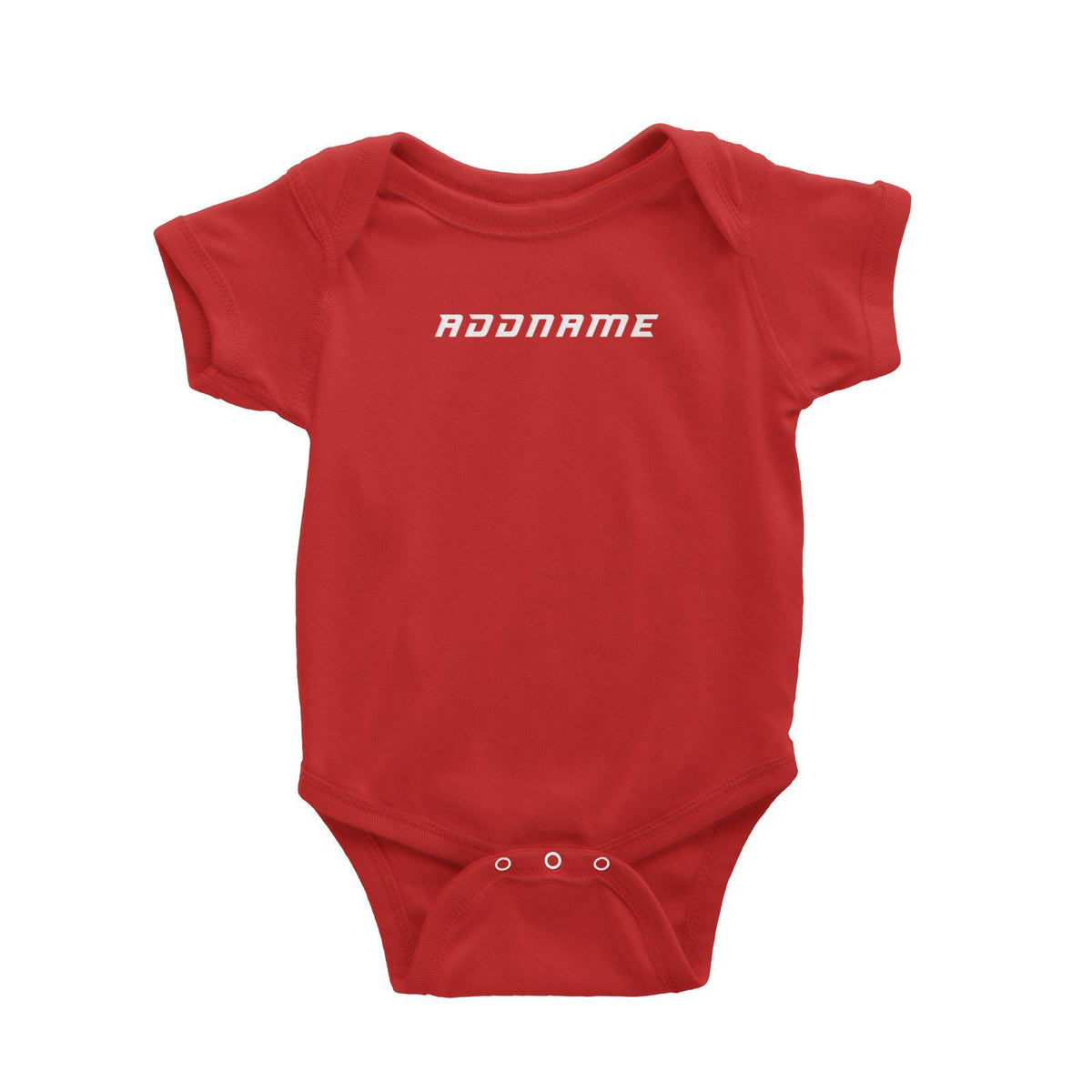 Modern Sporty Family Addname Baby Romper