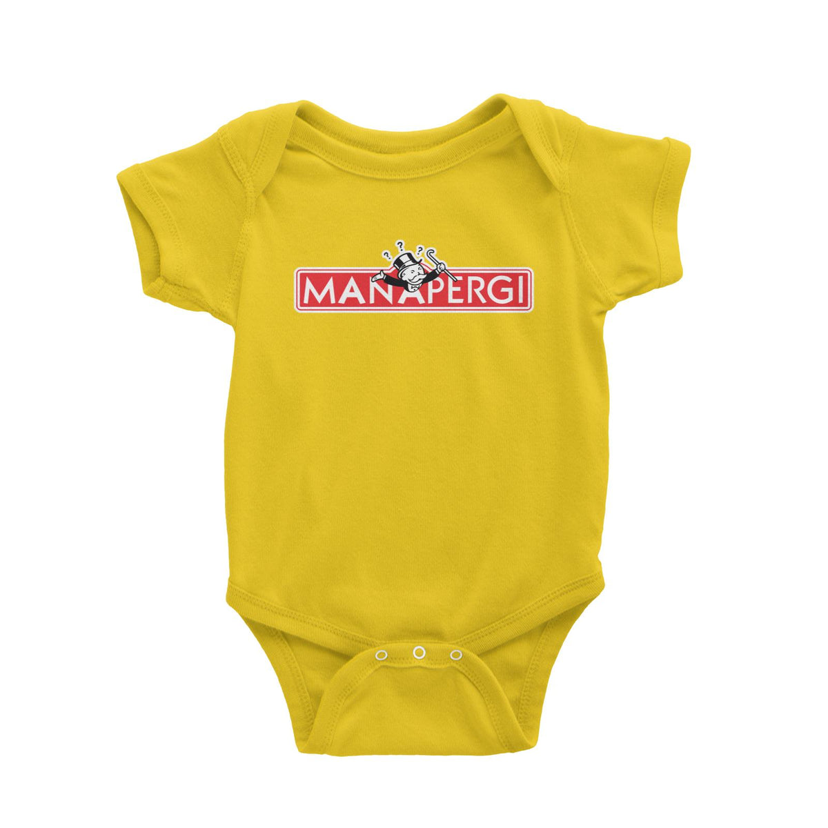 Slang Statement Manapergi Baby Romper