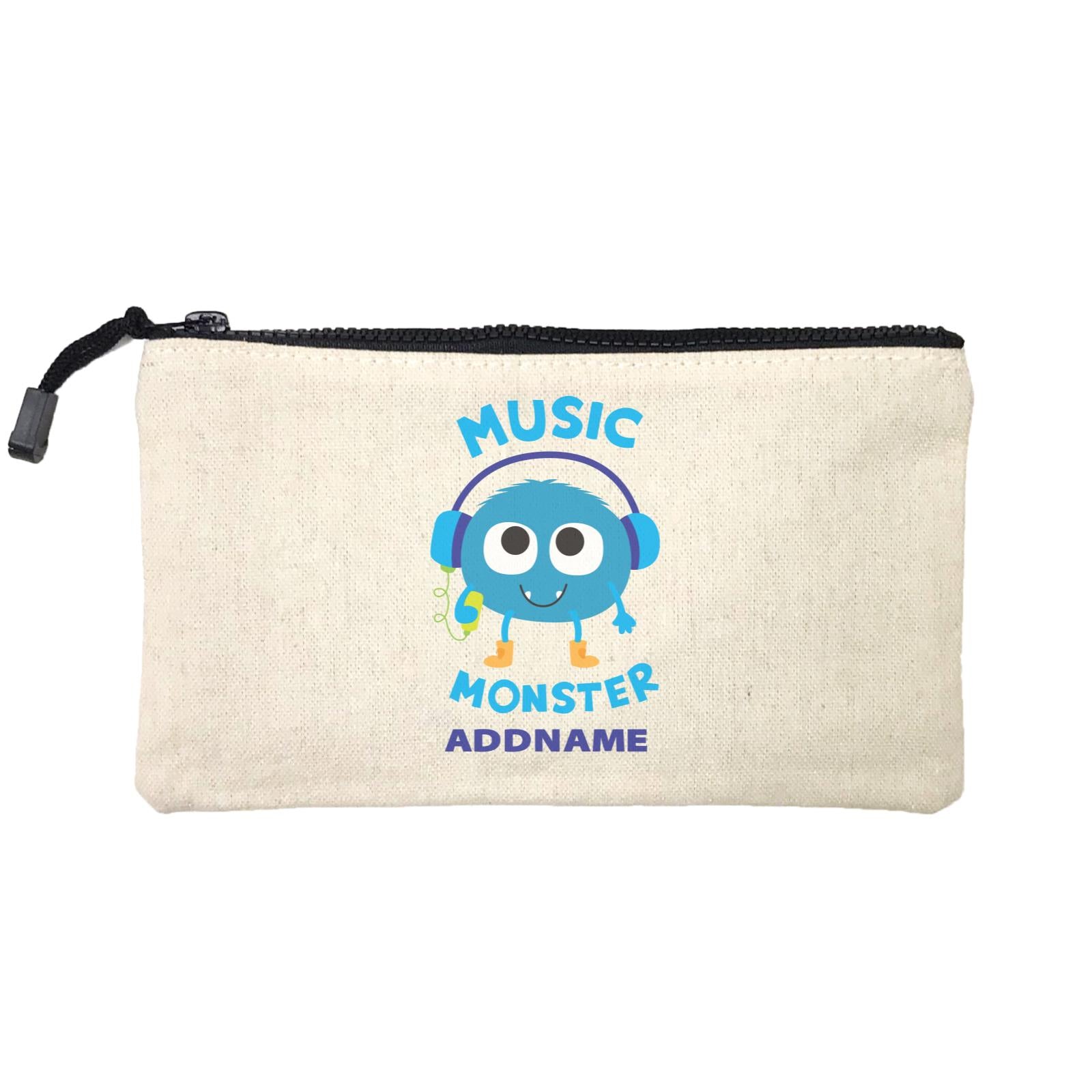 Cool Cute Monster Music Monster Addname Mini Accessories Stationery Pouch