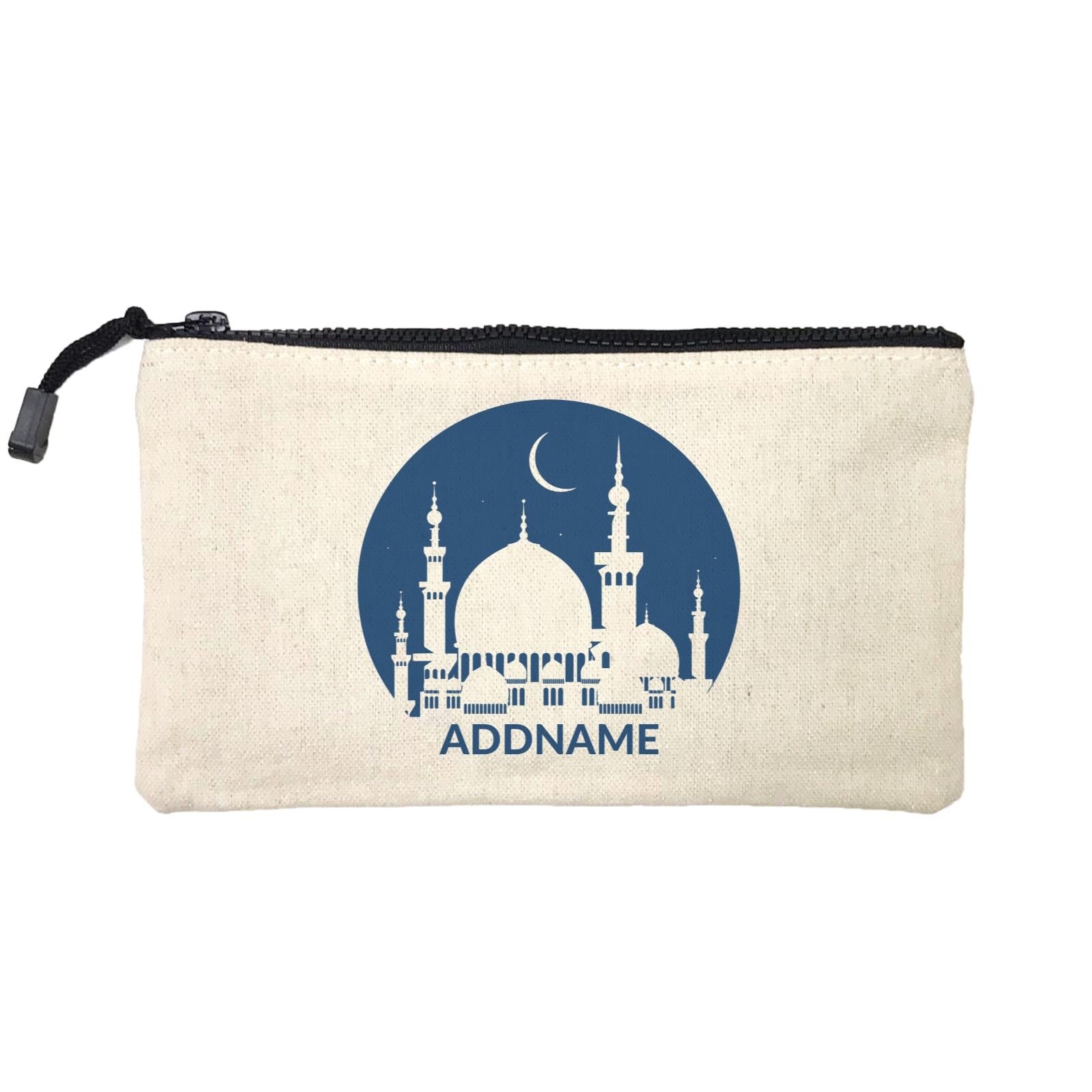 Mosque Moon Addname Mini Accessories Stationery Pouch