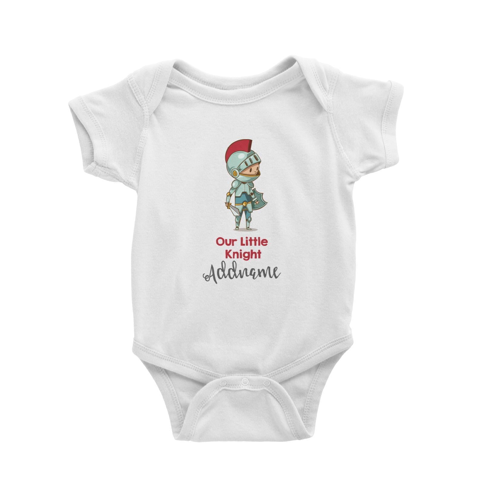 Our Little Knight in Armour 2 Addname Baby Romper