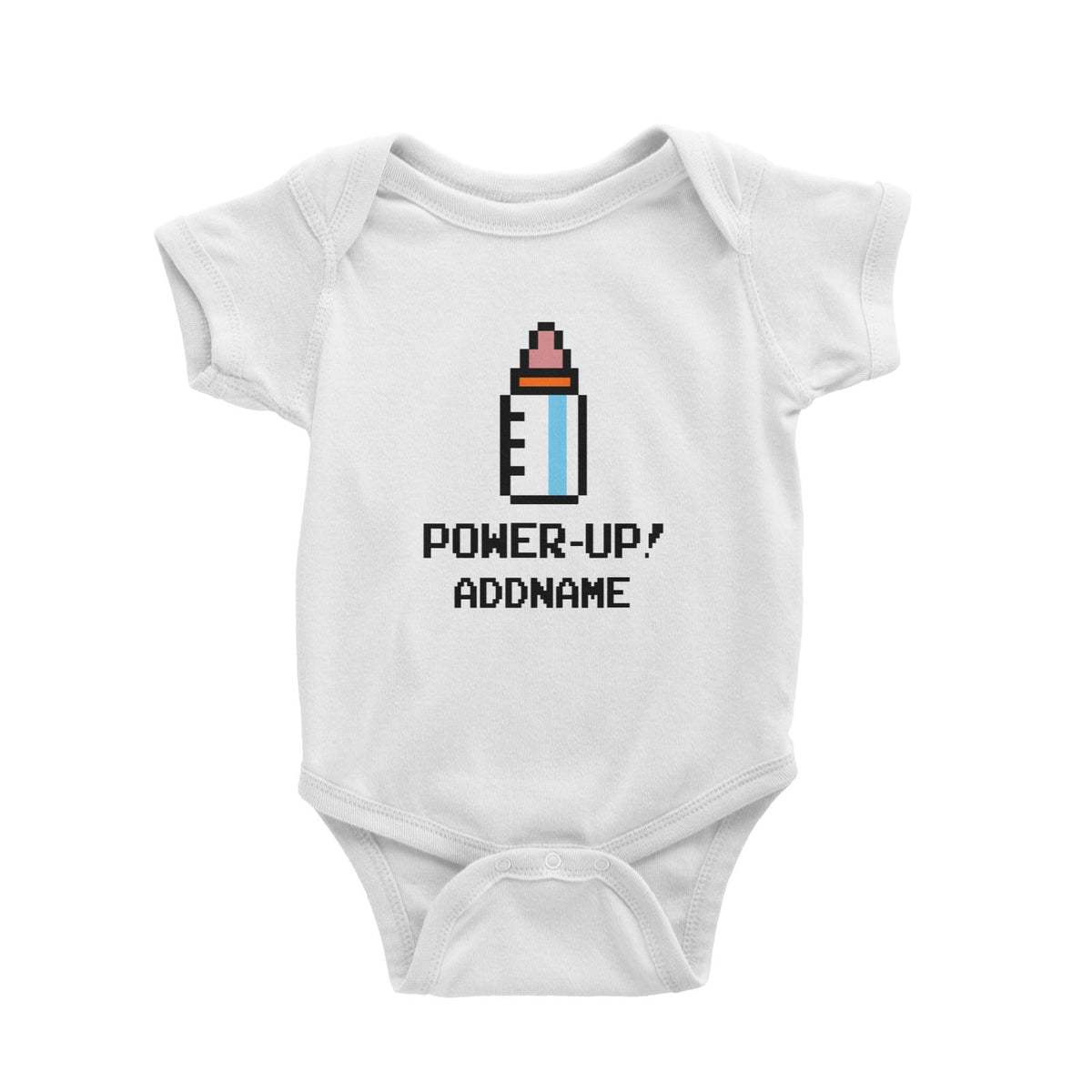 Power Up Milk Baby Romper