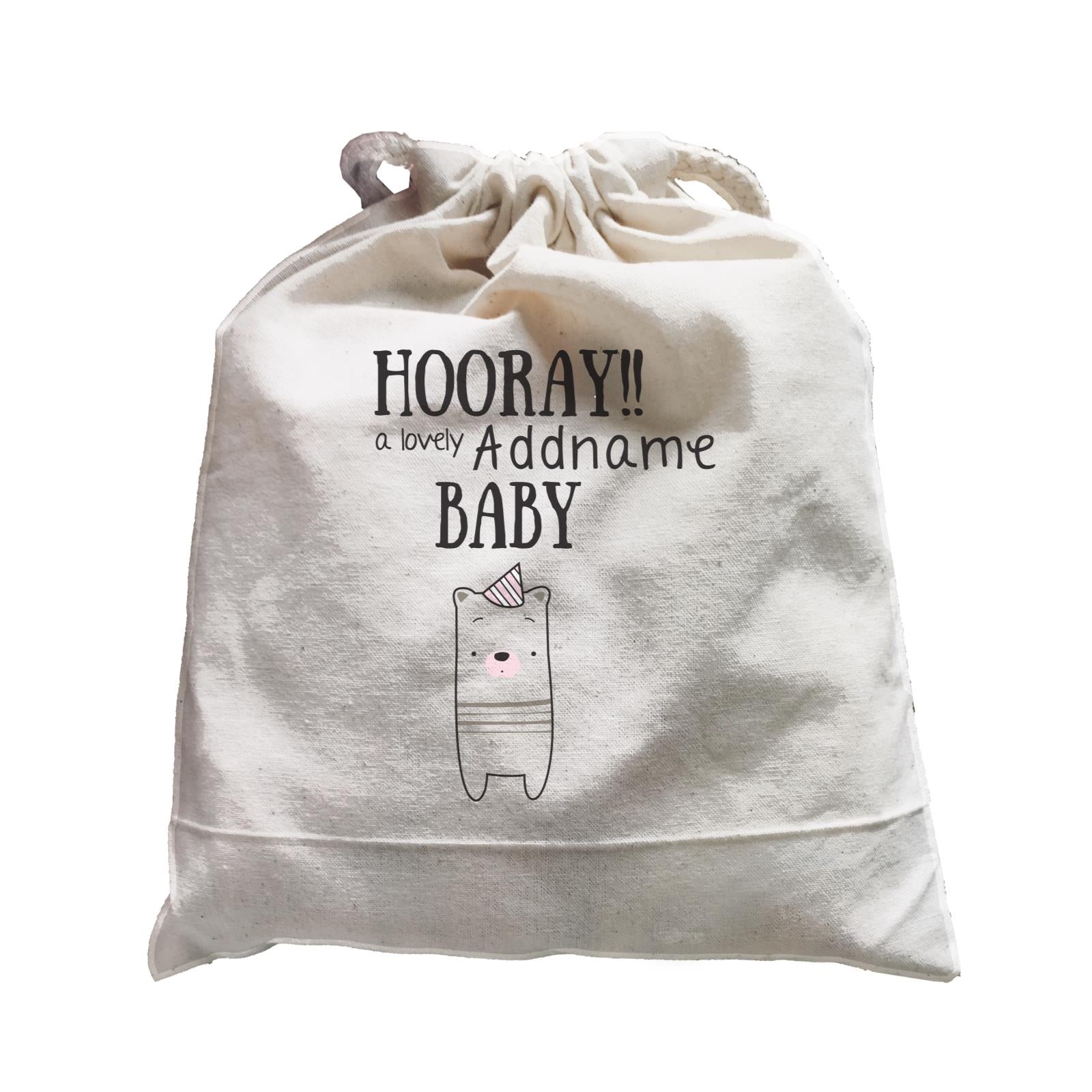 Cute Animals and Friends Series 2 Bear Hooray A Lovely Addname Baby Satchel