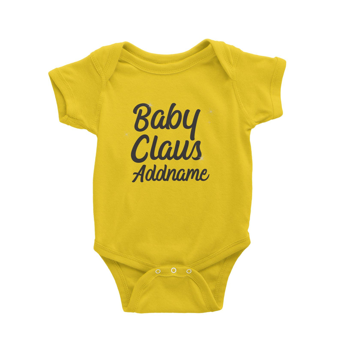 Christmas Series Baby Claus Baby Romper