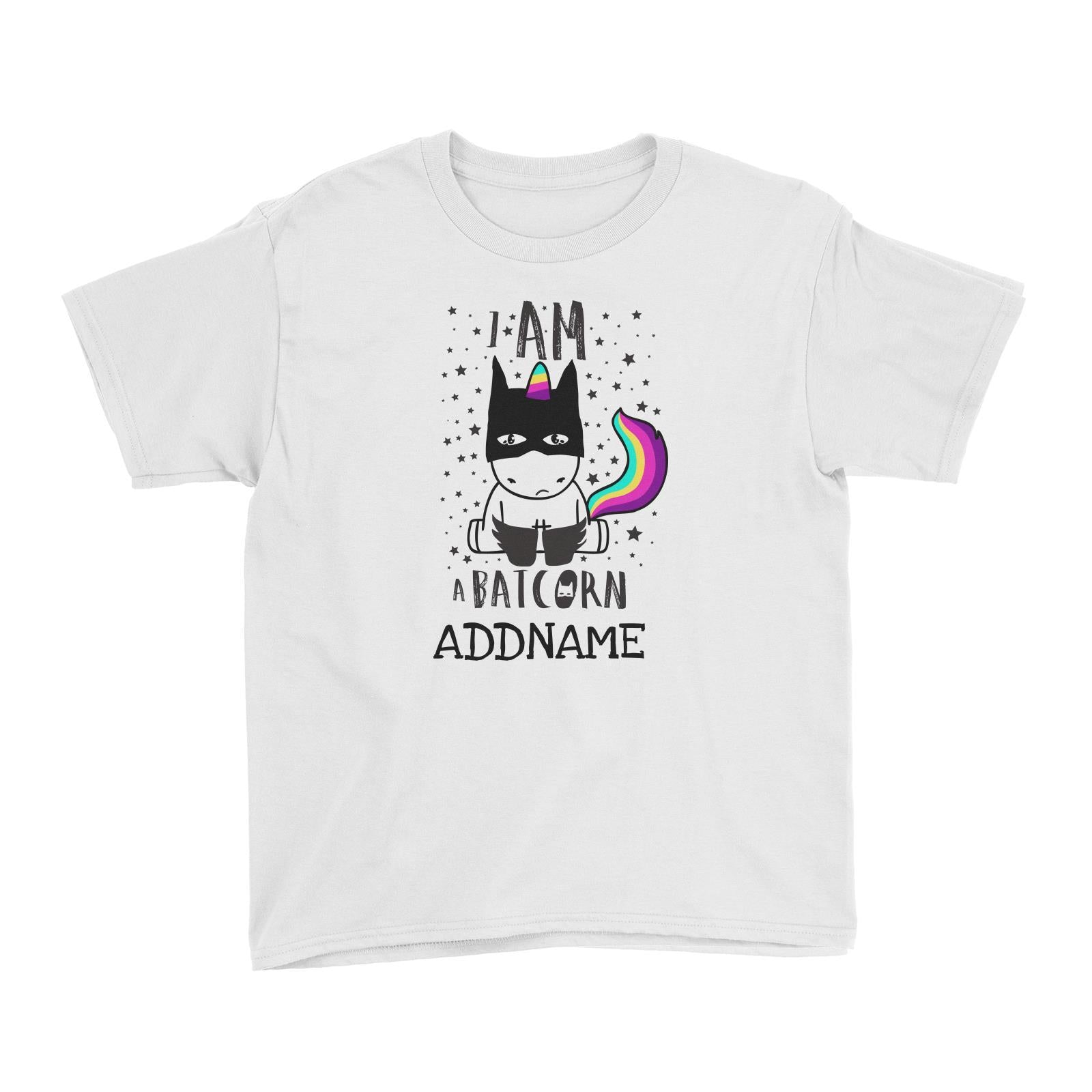 I Am A Batcorn Addname Kid's T-Shirt