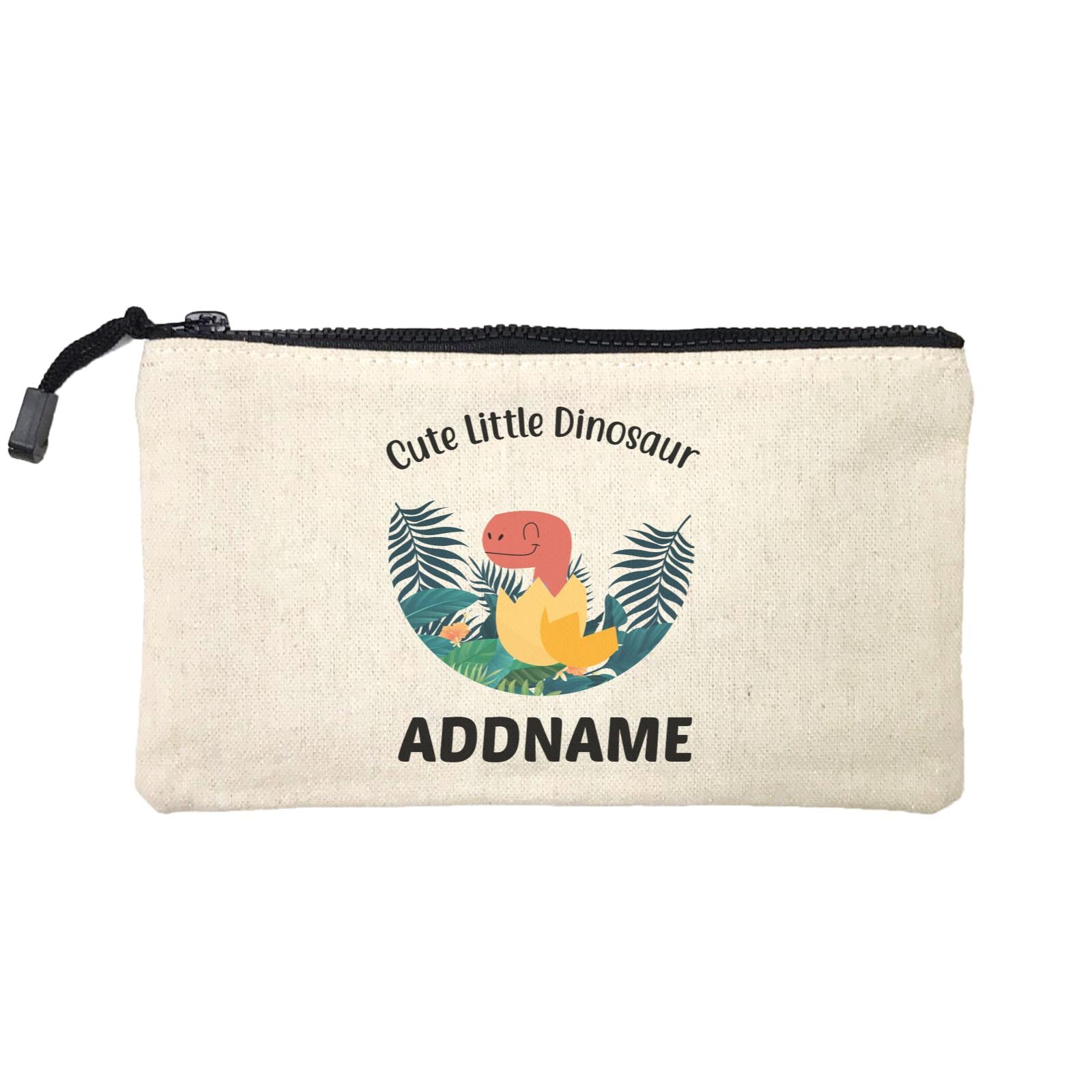 Cute Little Dinosaur With Egg Addname SP Stationery Pouch