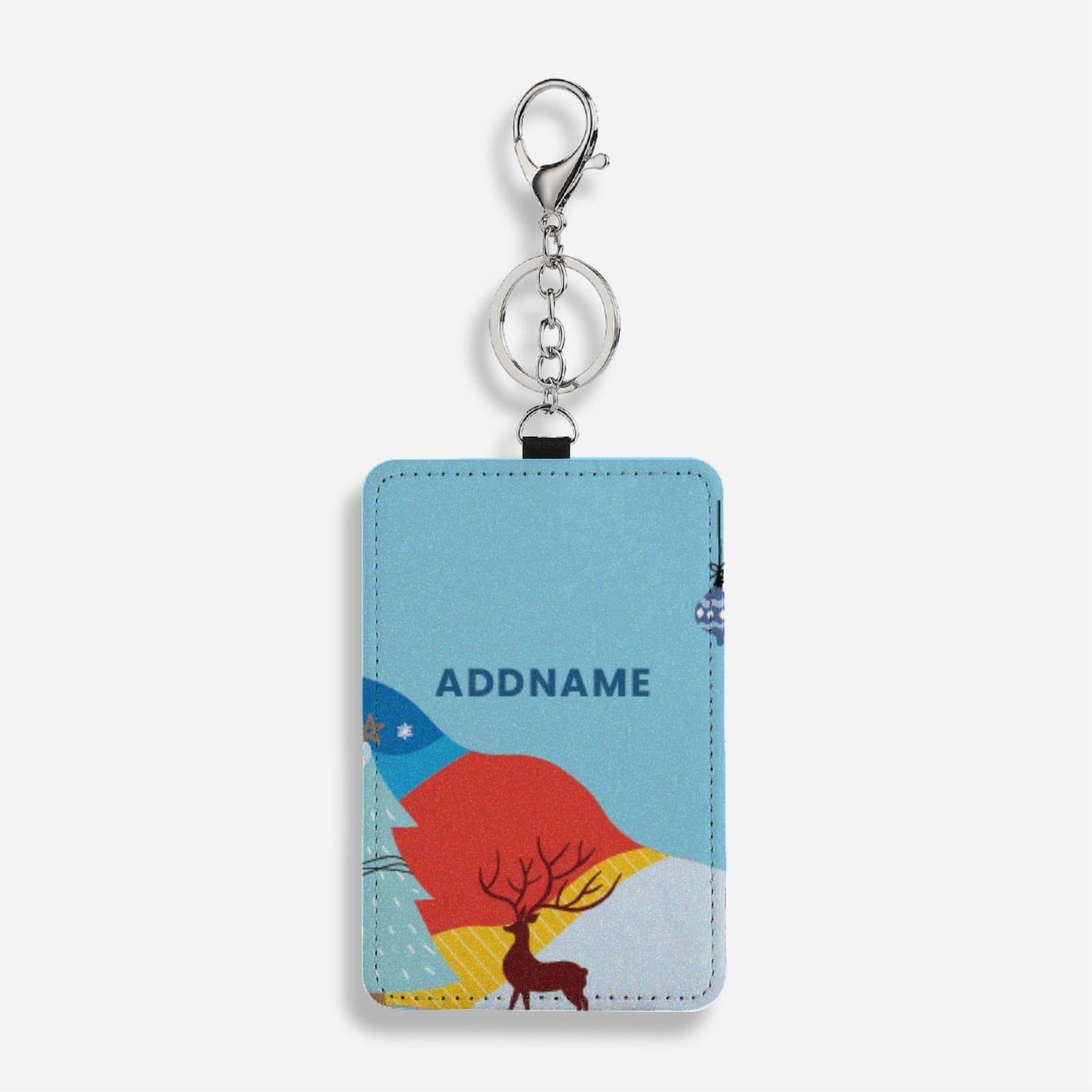 Christmas Series Cardholder With Keyring - Delighted Season