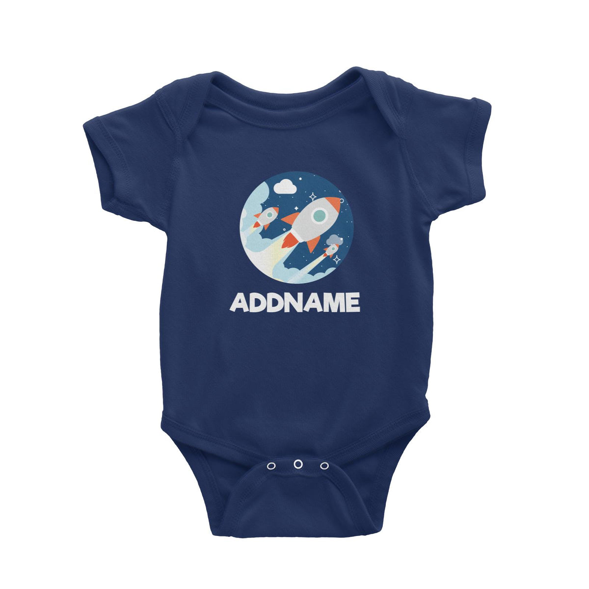 Spaceship  Baby Romper