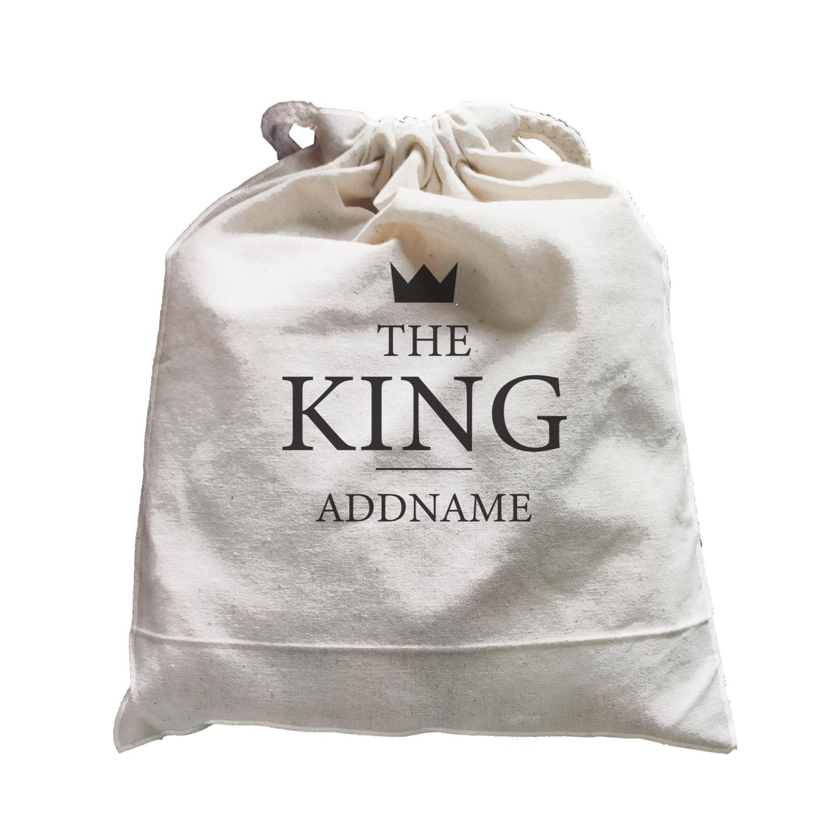 Valentine's Minimal King Addname Satchel